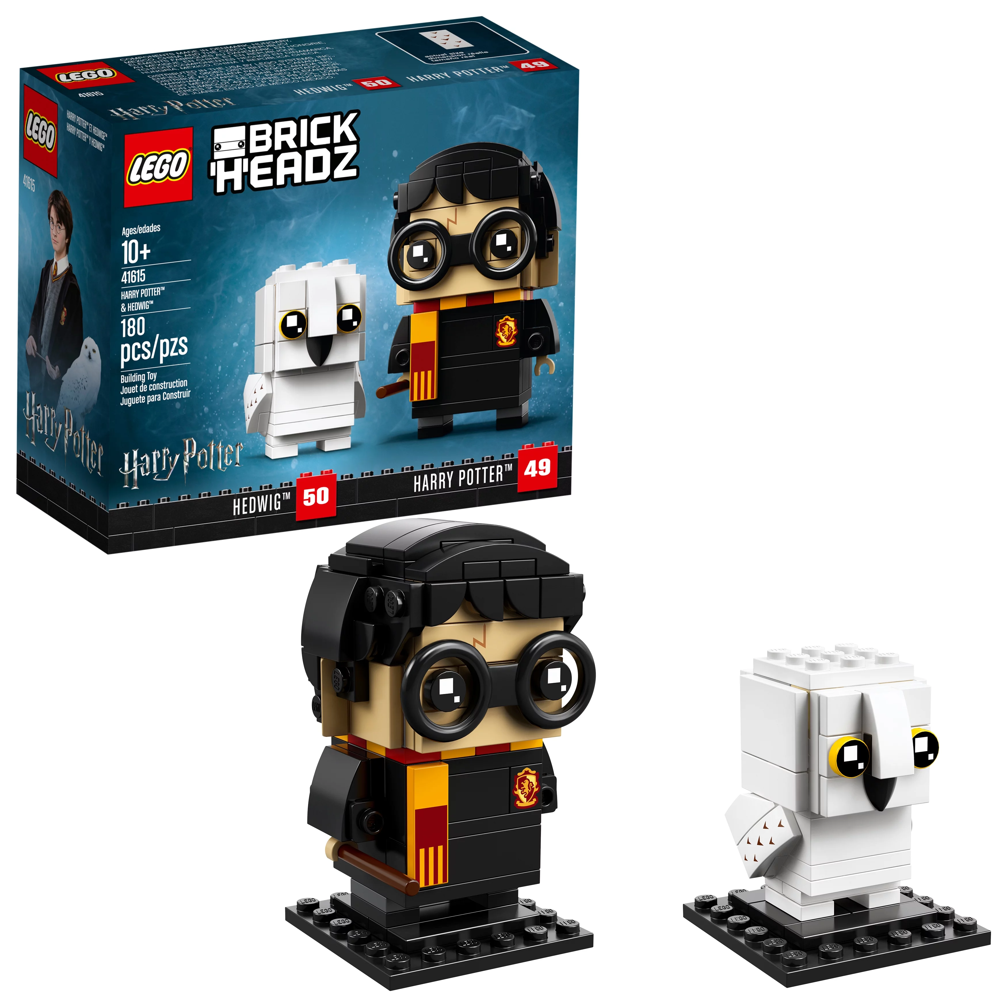 LEGO BrickHeadz Harry Potter? & Hedwig? 41615 (180 Pieces)