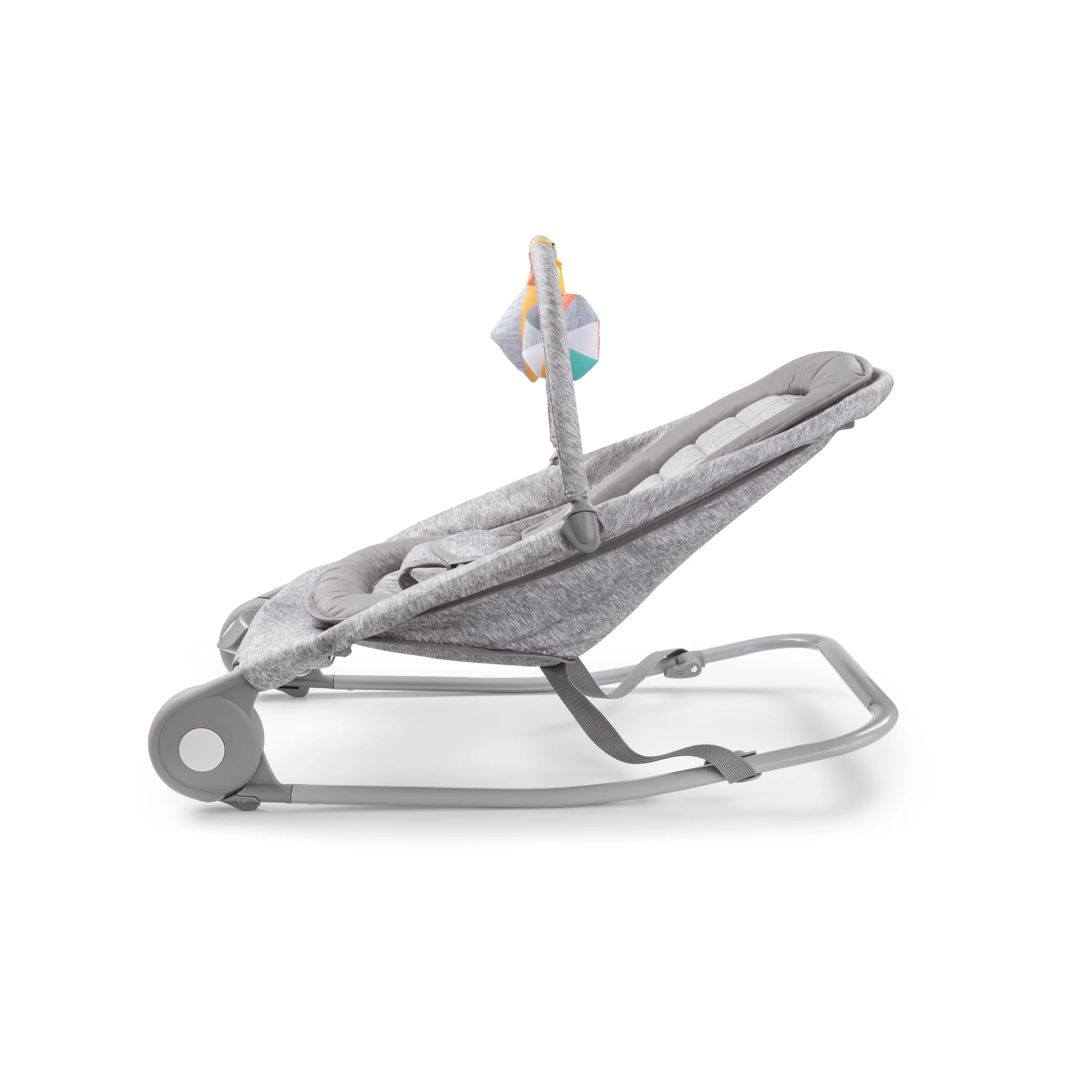 Summer by Ingenuity 2-in-1 Baby Bouncer & Rocker Duo, Light Gray Tweed