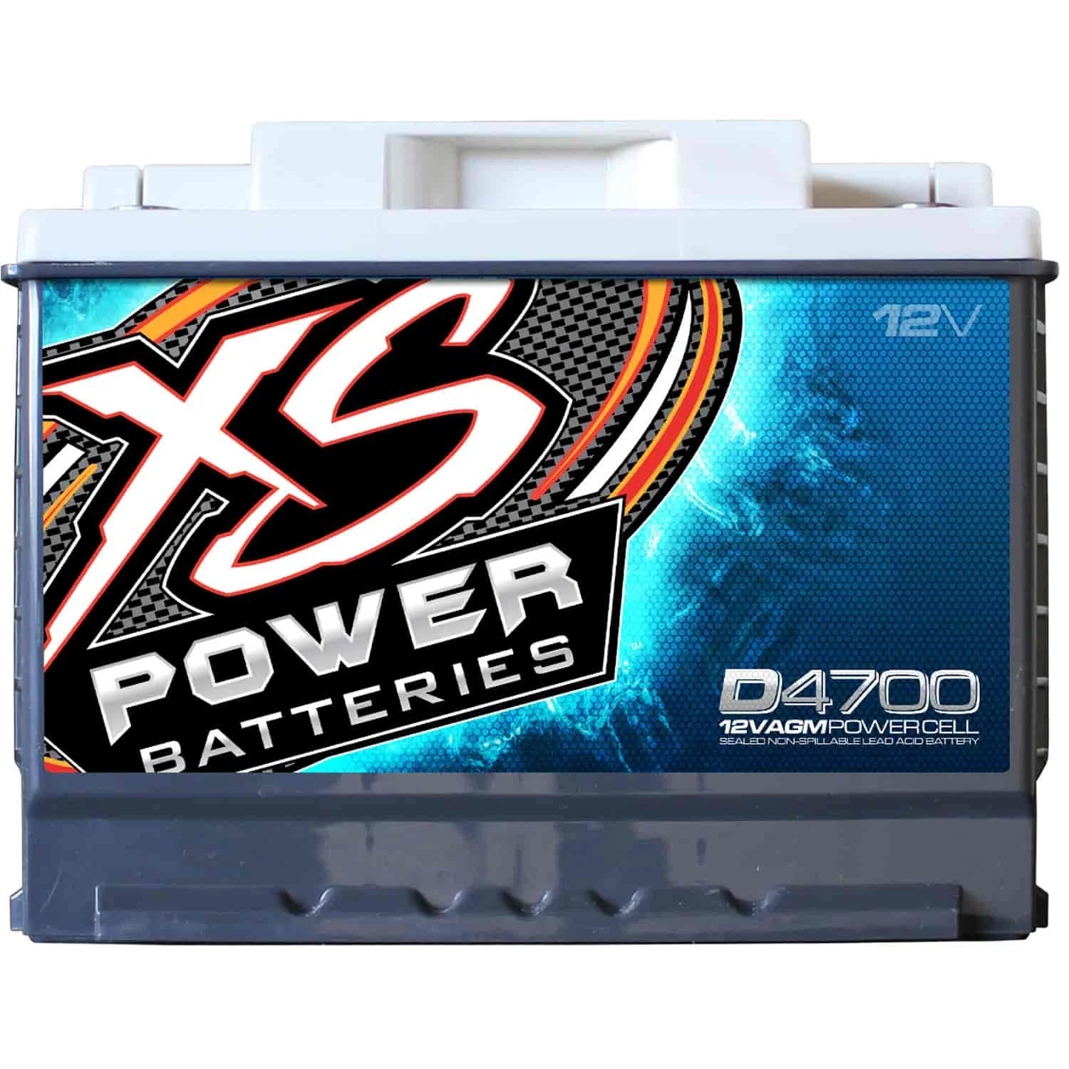 XS Power 12V 3000 Watt 62 AH AGM Car Audio Battery 2900 Amps BCI Group 47