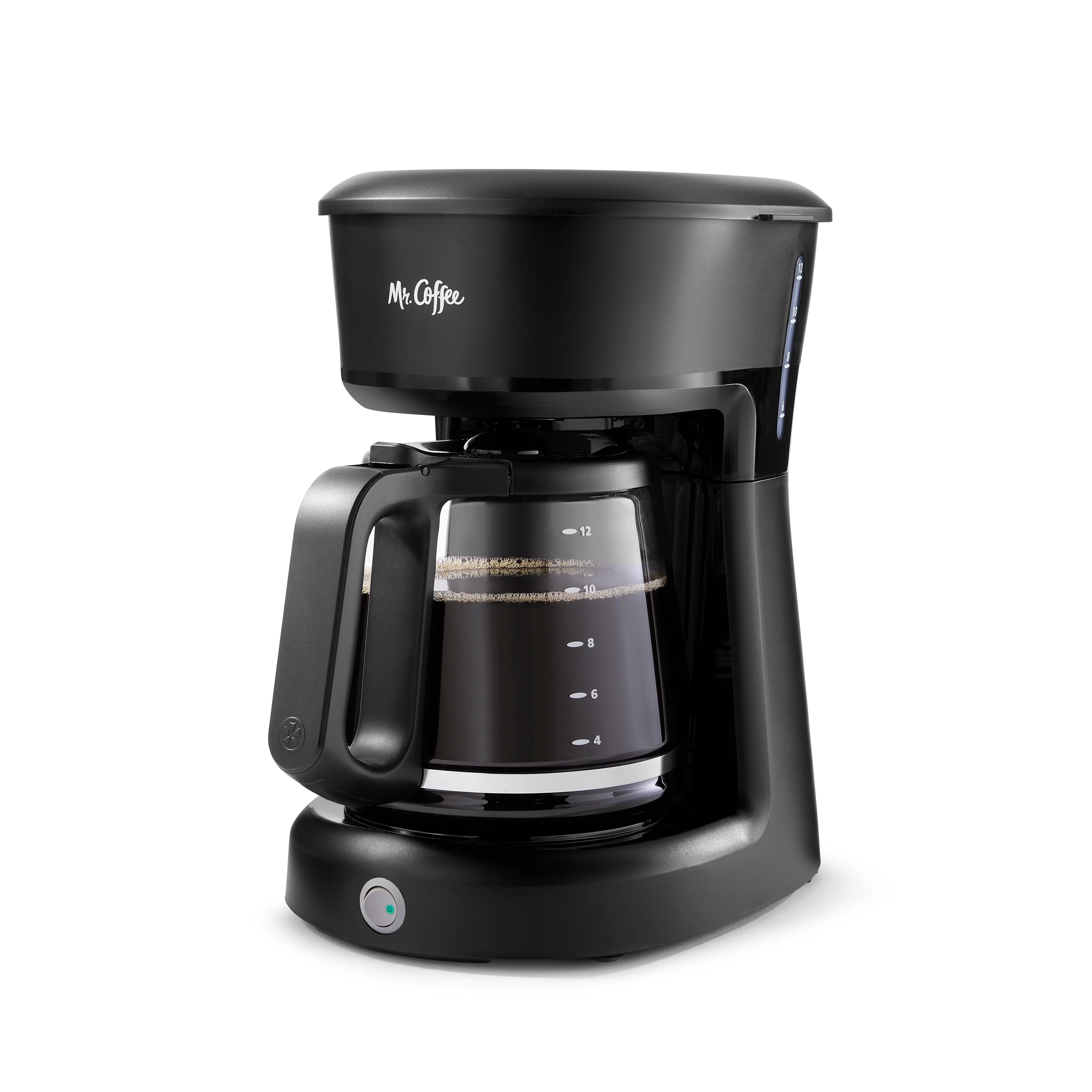 Mr. Coffee 12-Cup Switch Coffee Maker, Black