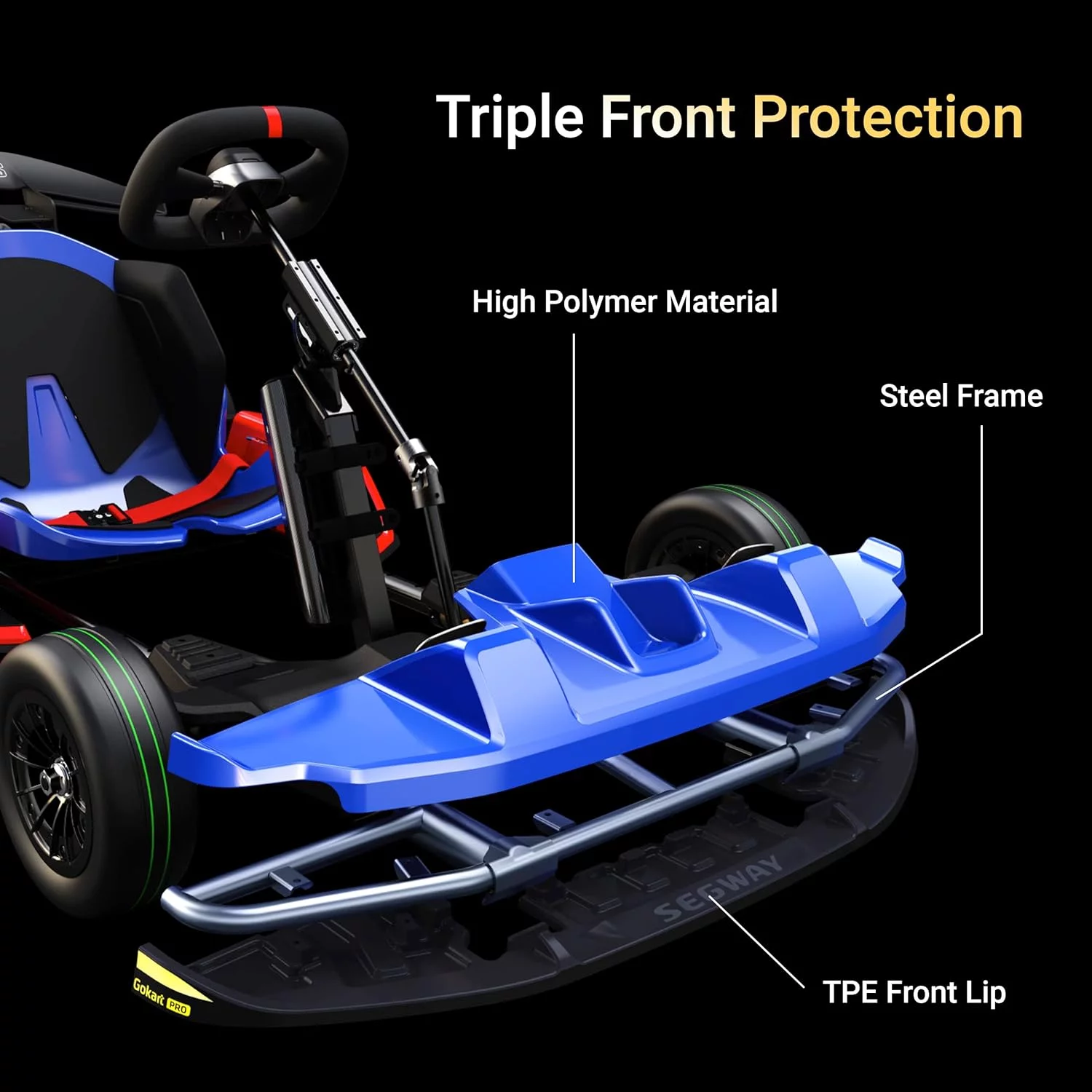 Segway Transformers Gokart Pro Bumblebee Limited Edition, Outdoor Race Pedal Go Karting Car