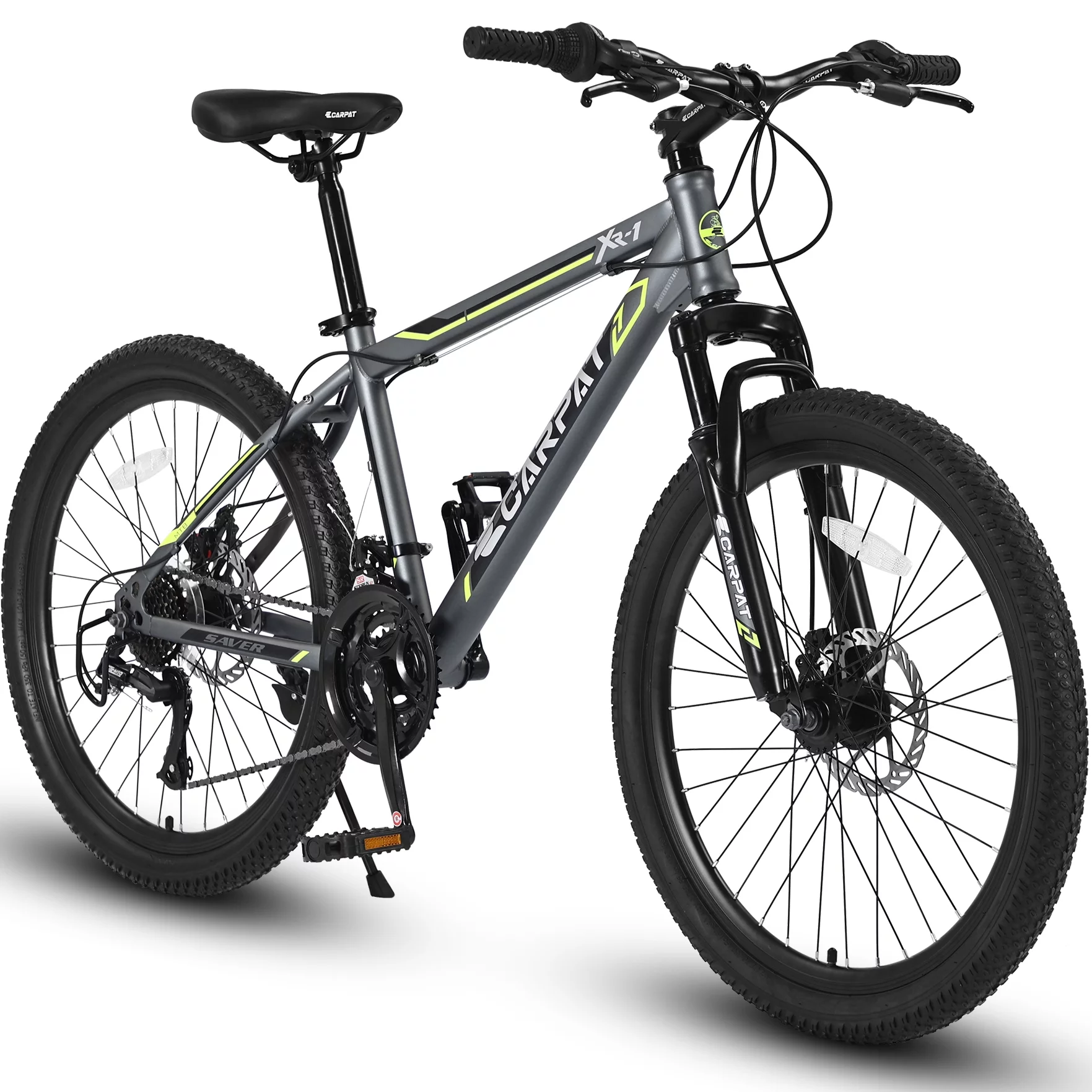 24 inch Kids Bike for Boys Girls, Kids Mountain Bike with Disc Brakes 21 Speed