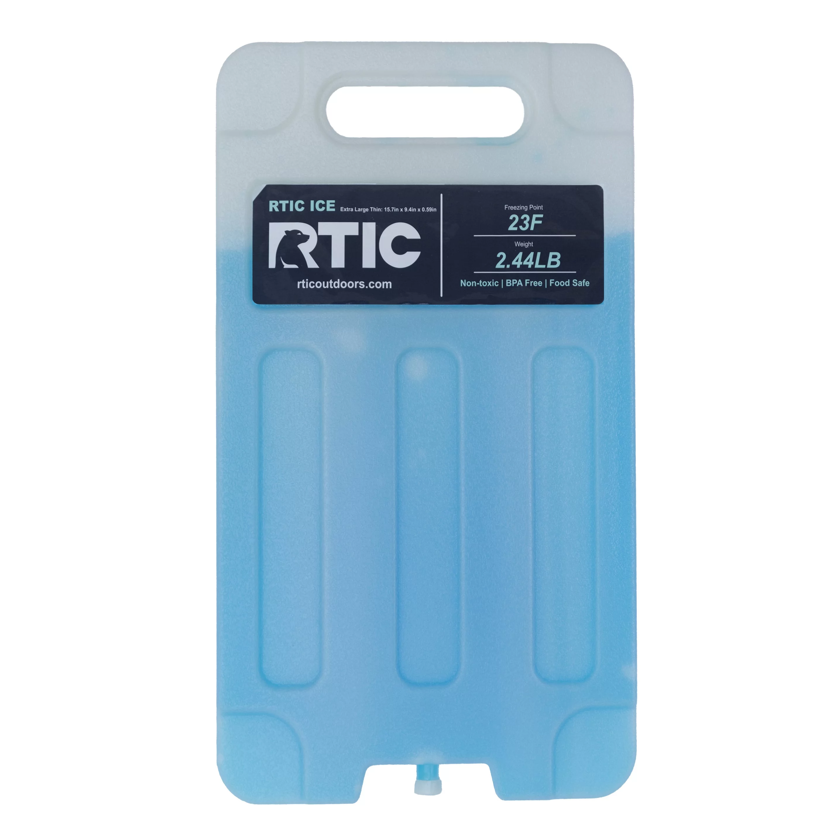 RTIC Ice Pack Refreezable and Reusable Cooler Ice Pack with Break-Resistant Design, Medium (2 Pack)