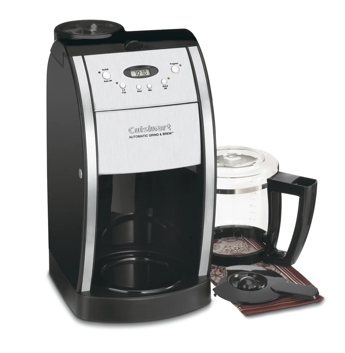 Cuisinart Grind & Brew 12 Cup Automatic Coffeemaker, Silver