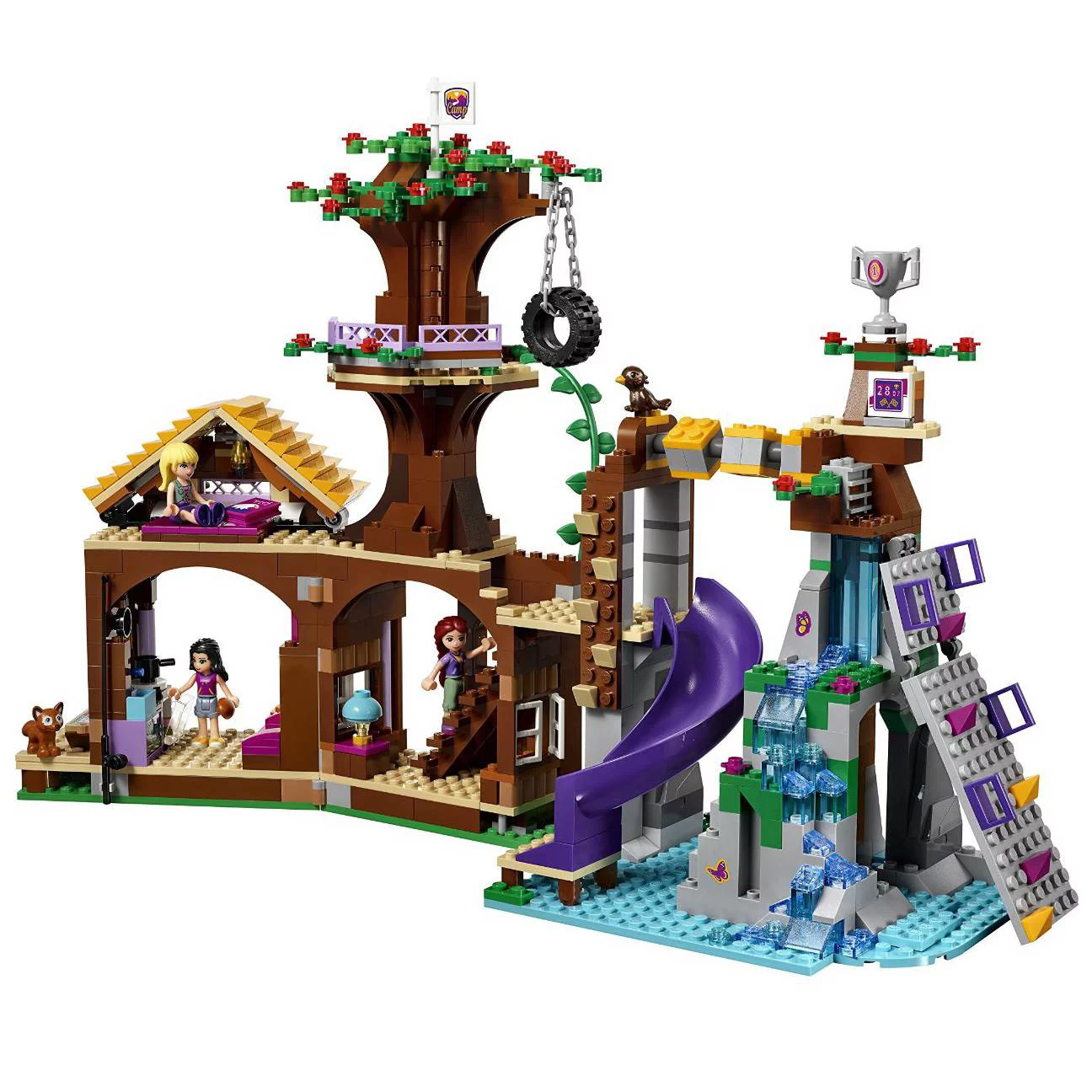 LEGO Friends Adventure Camp Tree House Building Blocks and Figurines | 41122