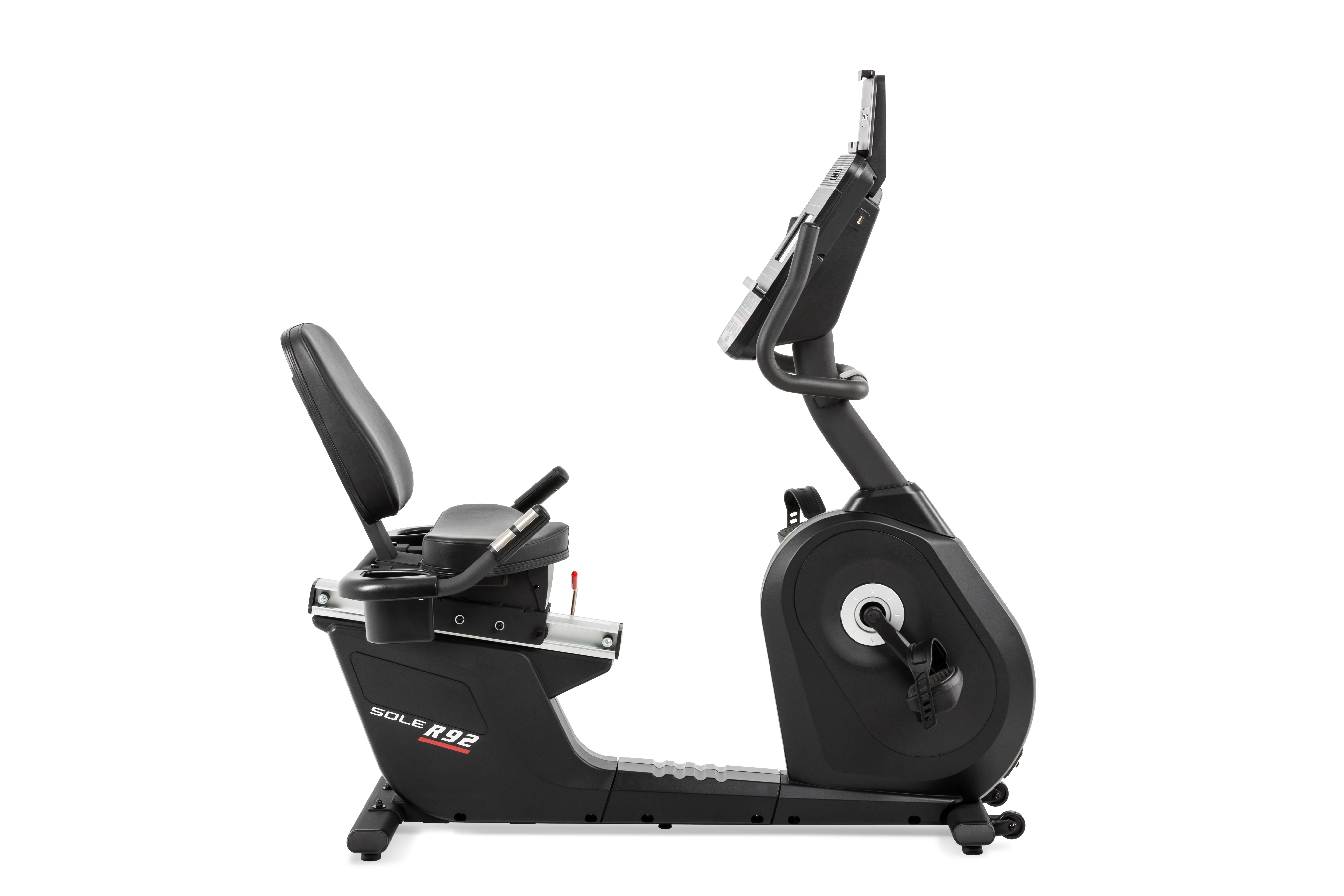 SOLE Fitness R92 Indoor Stationary Recumbent Adjustable Cycling Bike Cardio Home Exercise Workout Equipment