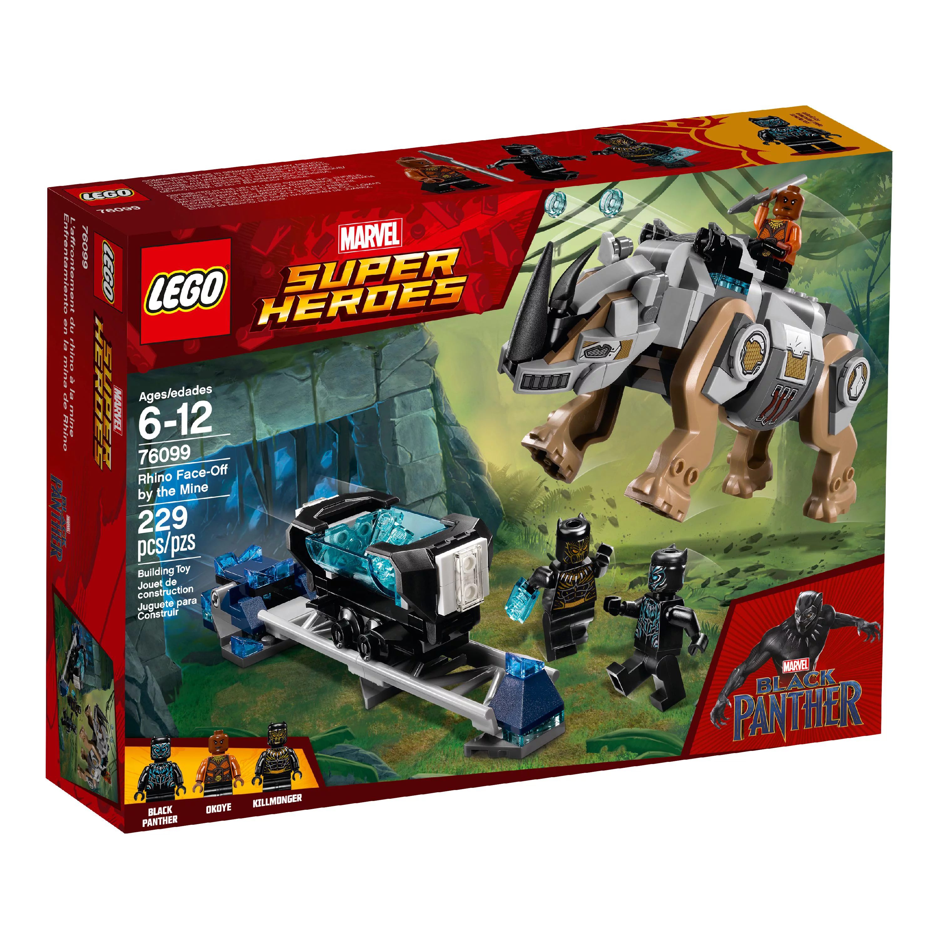 LEGO Super Heroes Rhino Face-Off by the Mine 76099