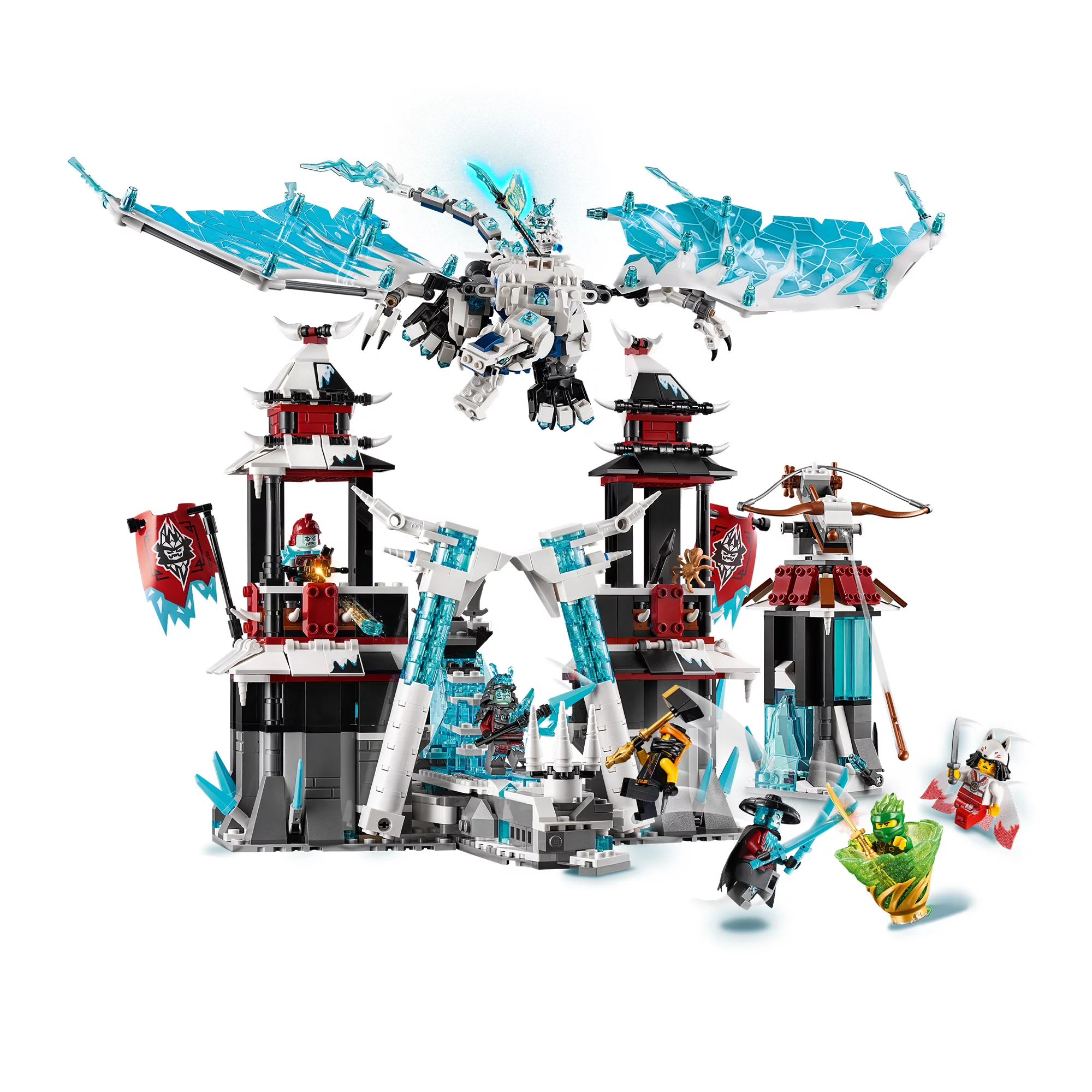 LEGO 70678 NINJAGO Castle of the Forsaken Emperors Building Kit (1,218 Pieces)