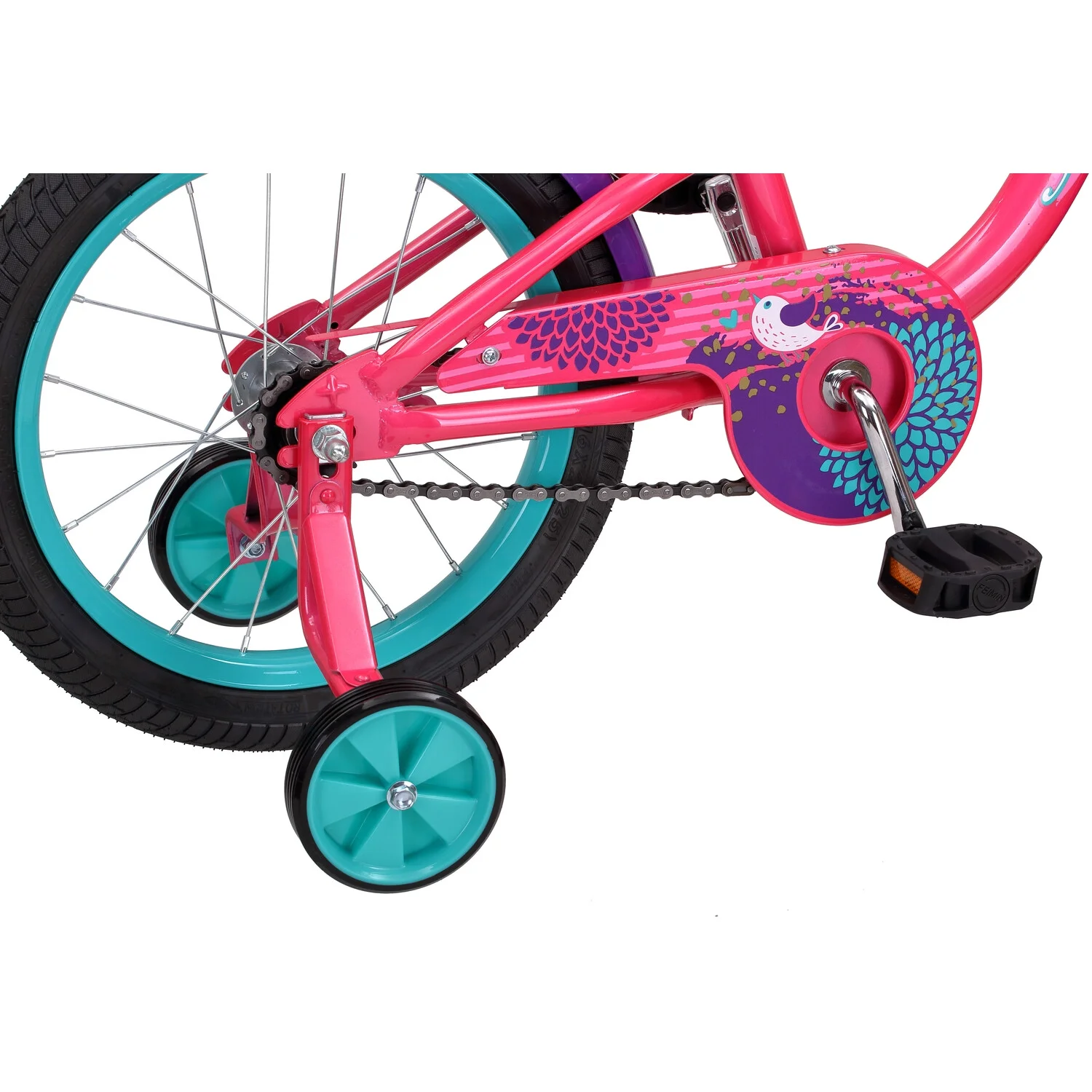 Schwinn Jasmine Girls Bile with Training Wheels ?C 16 in wheels-Color:Raspberry,Style:Girl’s Juvenile