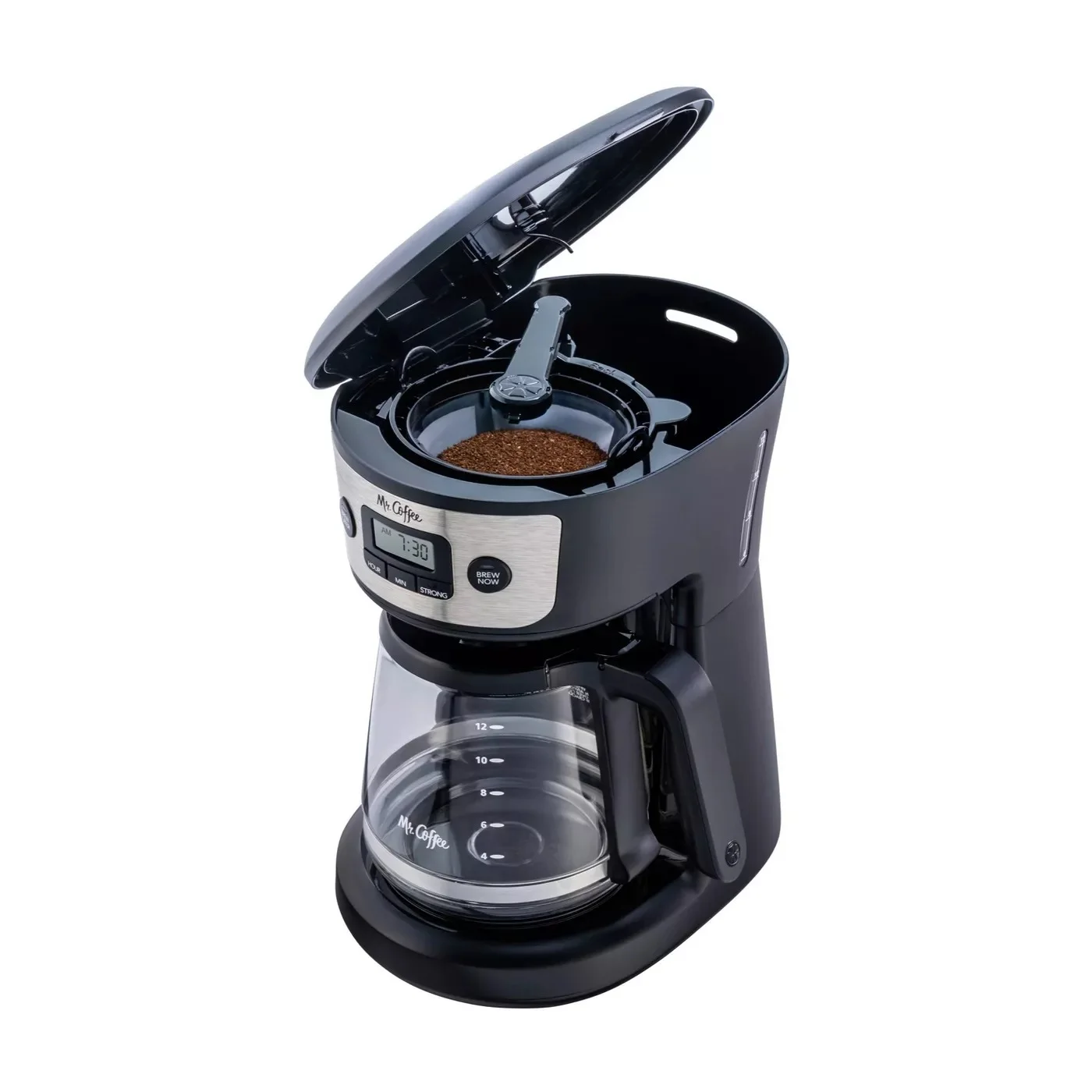 Mr. Coffee – 12-Cup Coffee Maker Strong Brew Selector and Reusable Coffee Fi…