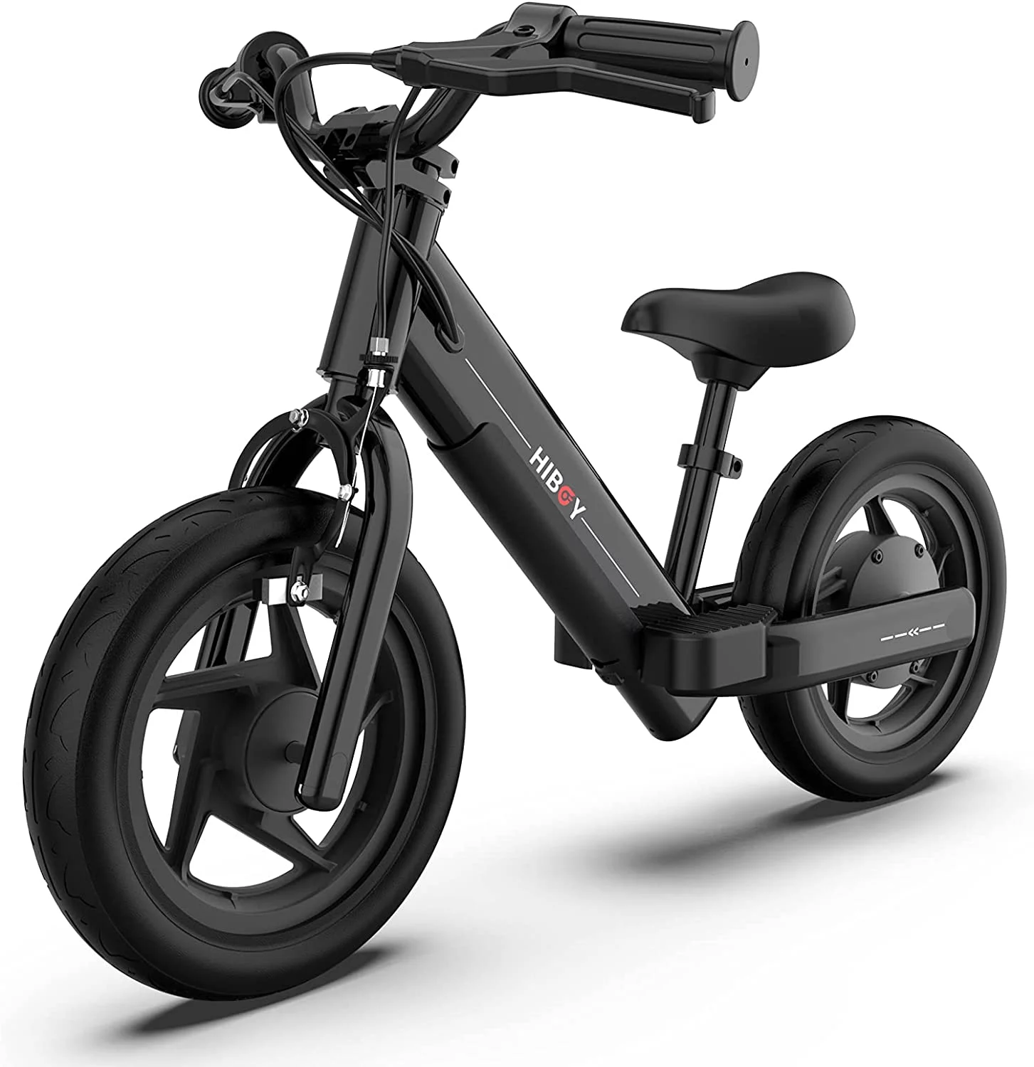 Hiboy BK1 Electric Bike for Kids Ages 3-5 Years, 24V 100W Electric Balance Bike 12 inch Inflatable Tire Adjustable Seat, Electric Bicycle Gift for Kids