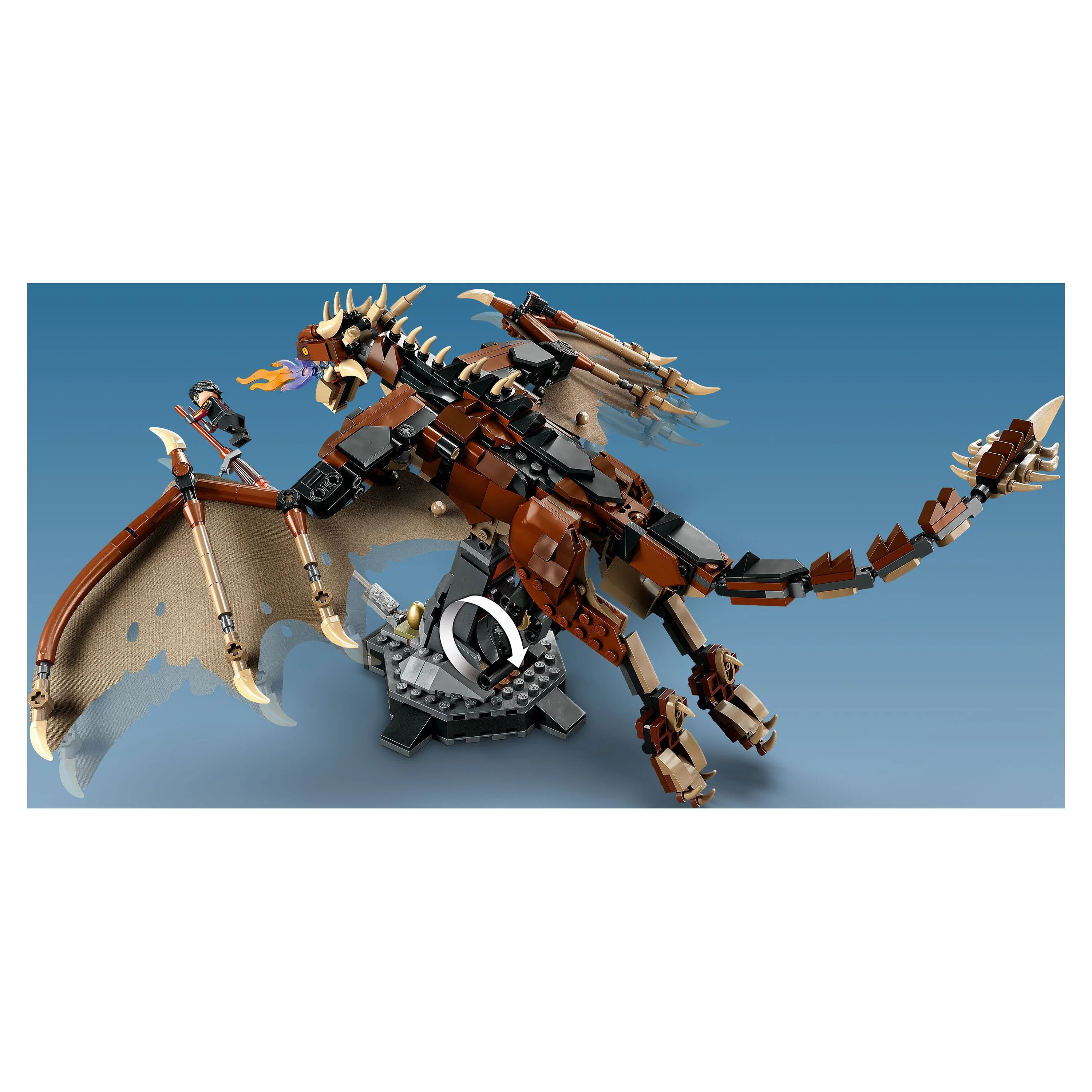 LEGO Harry Potter Hungarian Horntail Dragon 76406 Building Toy, Model Kit, Collectable Room D??cor Accessory Set, Wizarding World Gift