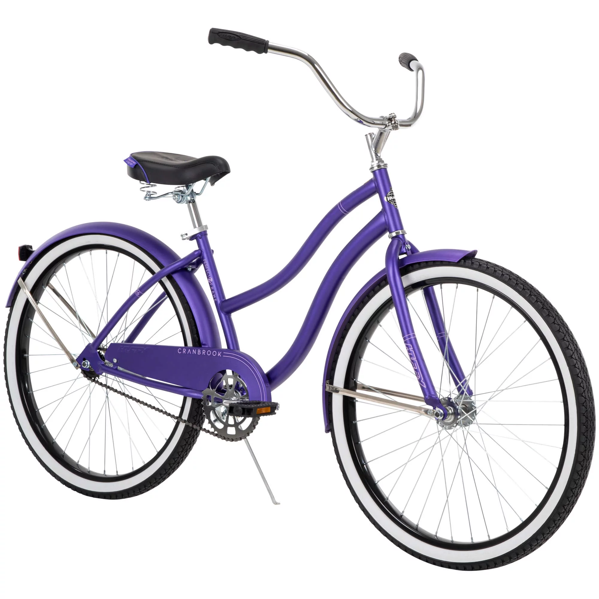 Huffy 26 inch Cranbrook Women’s Comfort Cruiser Bike, Ages 13″ Years,  Gray