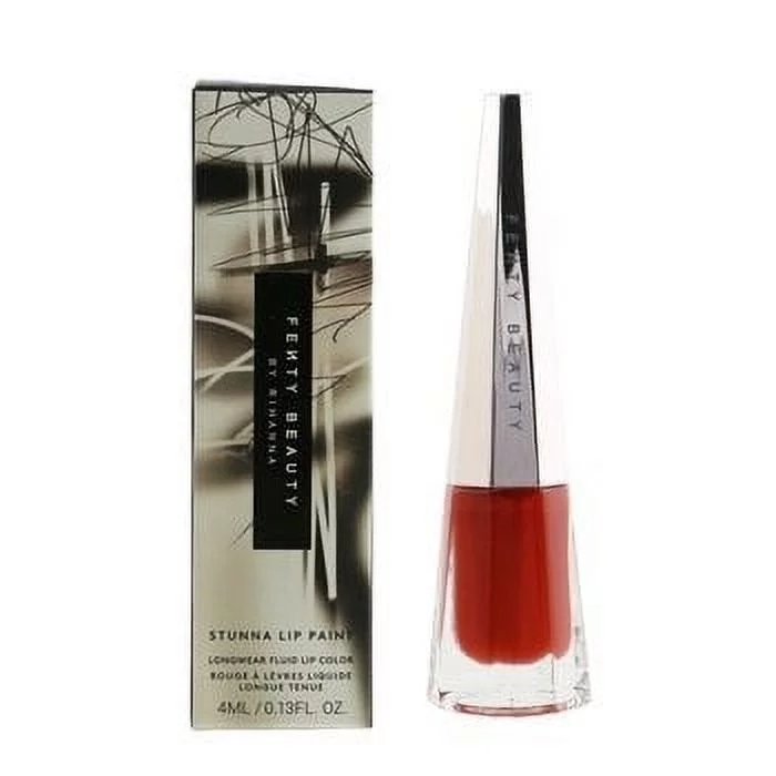 Fenty Beauty by Rihanna Stunna Lip Paint Longwear Fluid Lip Color – # Uncensored (Perfect Universal Red) 4ml/0.13oz