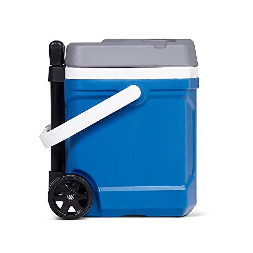 Igloo Latitude 16 Qt. 2-Wheeled Cooler, Blue 34825