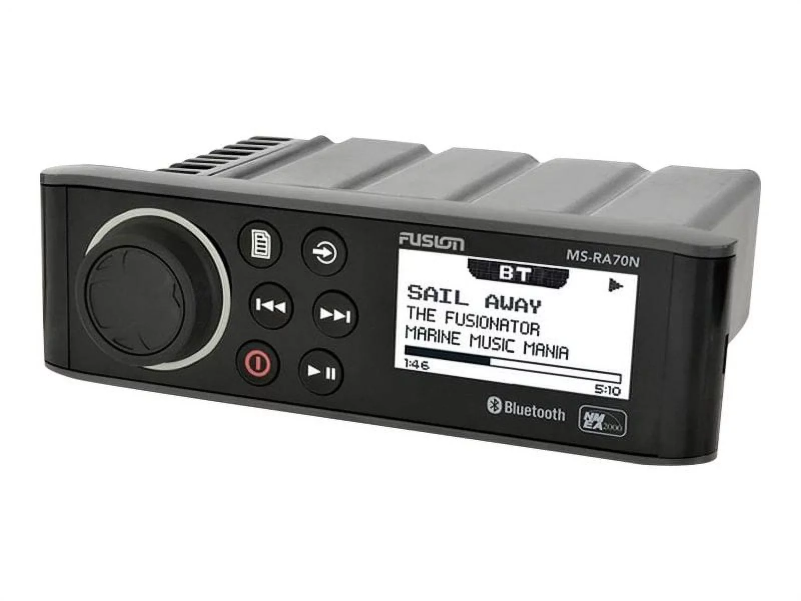 Fusion MS-RA70N – Marine – digital receiver – in-dash – Single-DIN – 50 Watts x 4