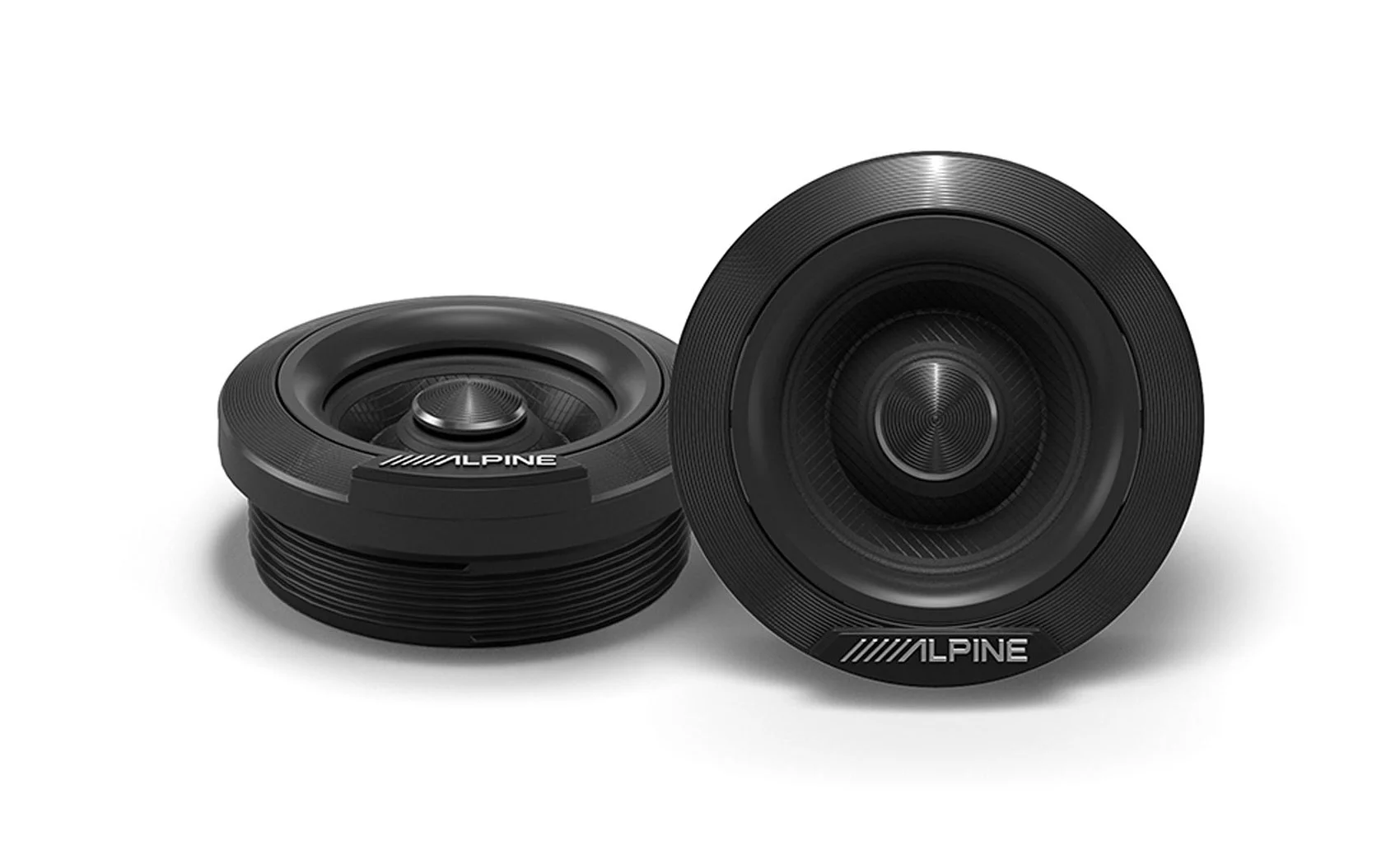 Pair Alpine Status HDZ-65CS Hi-Resolution 6.5?? 300w Slim Car Component Speakers