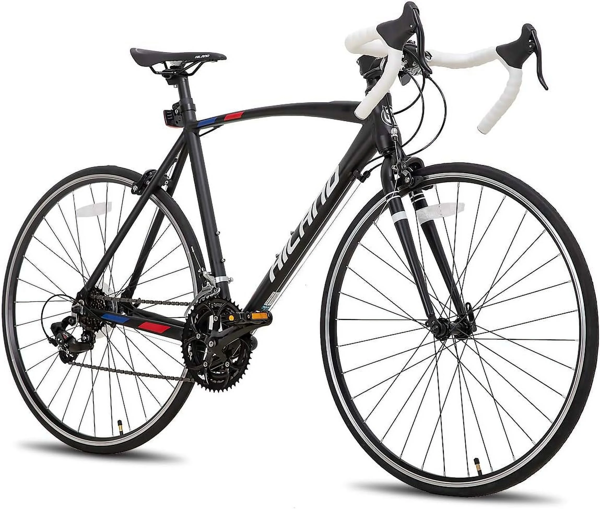 Hiland Road Bike,Shimano 14 Speeds,Light Weight Aluminum Frame,700C Racing Bike for Men