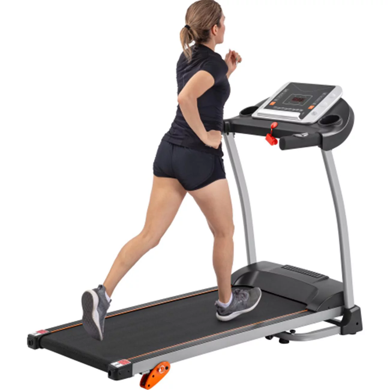 Foldable Treadmill with 3 Tilt Options, Workout Equipement with LED Display, 240lbs Weight Capacity