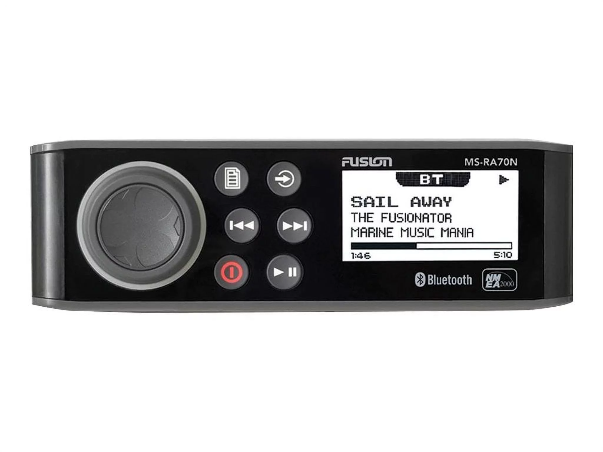 Fusion MS-RA70N – Marine – digital receiver – in-dash – Single-DIN – 50 Watts x 4