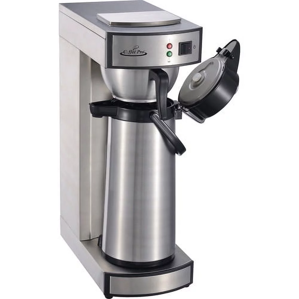 Coffee Pro CP-RLA Commercial Coffee Brewer 2.32 quart – Stainless Steel – Stainless Steel