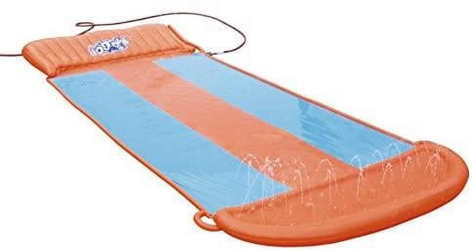 H2OGO! 18′ Triple Lane Water Slide with Ramp