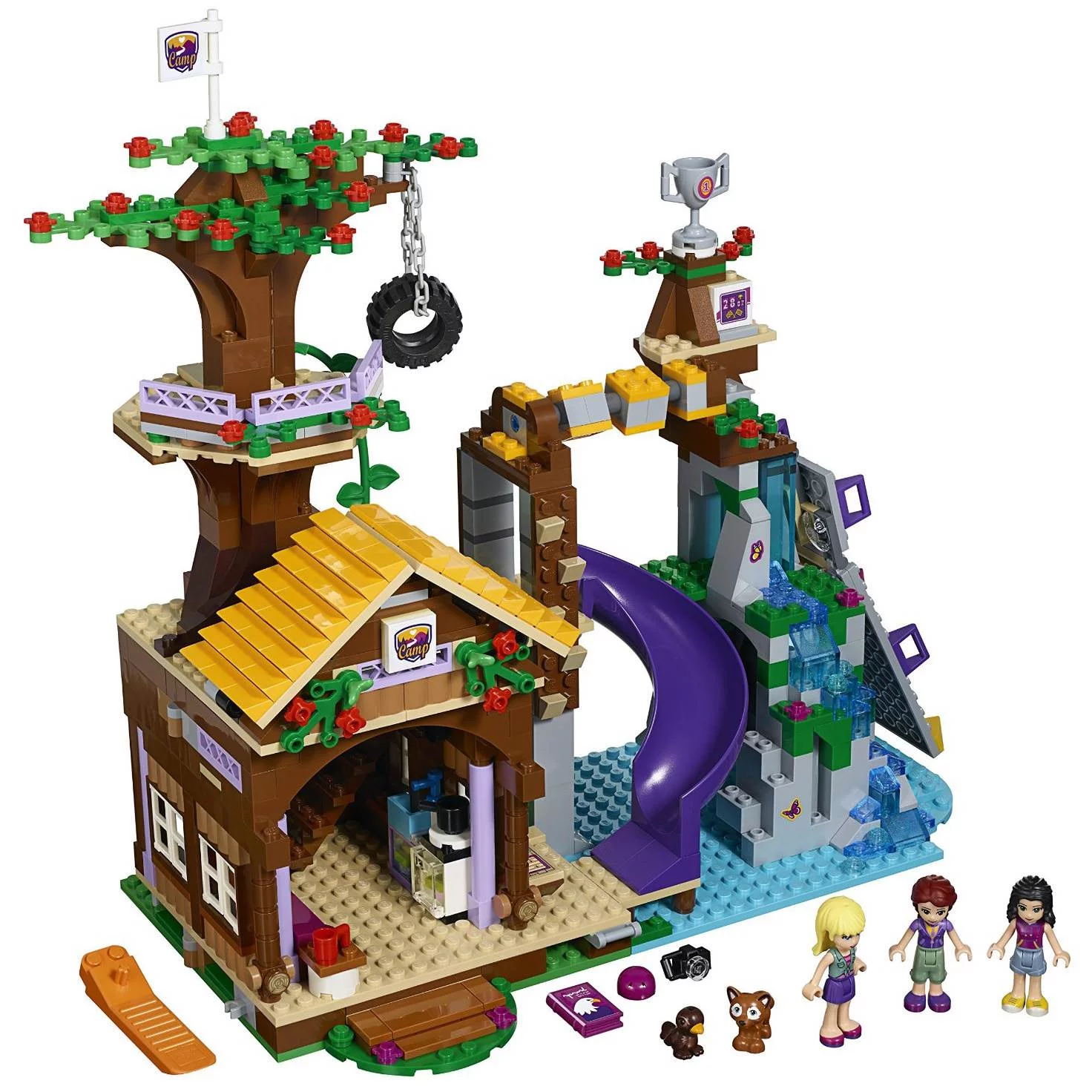 LEGO Friends Adventure Camp Tree House Building Blocks and Figurines | 41122