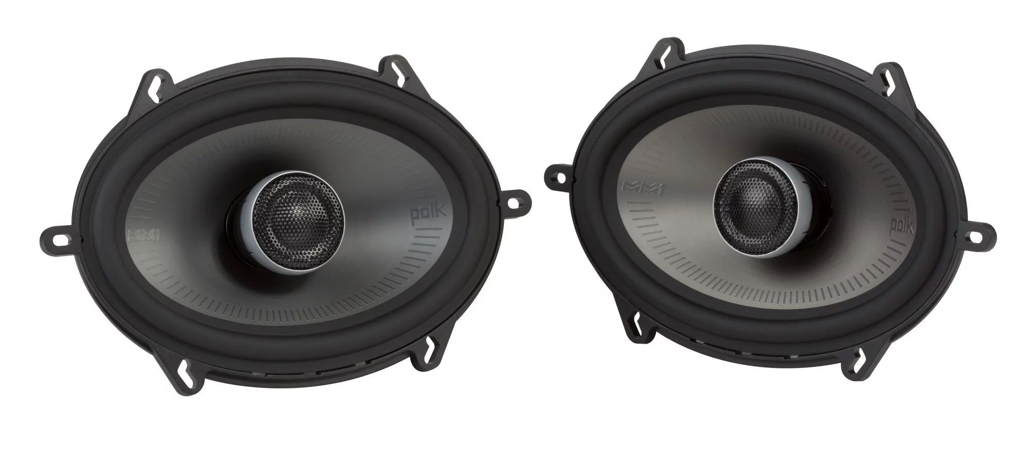 Polk Audio MM1 Series 5×7 Inch 300W Coaxial Marine Boat ATV Car Audio Speakers