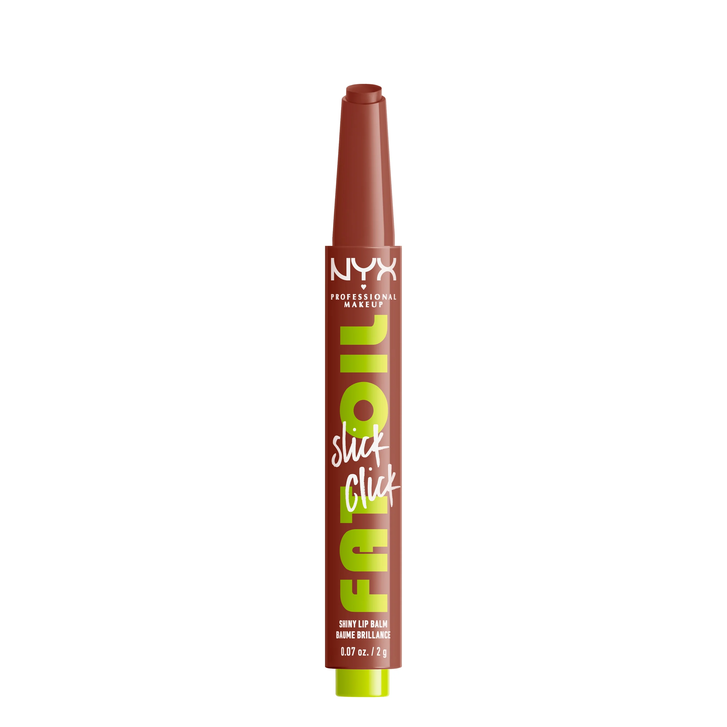 NYX Professional Makeup Fat Oil Slick Click Hydrating Tinted Lip Balm, In a Mood