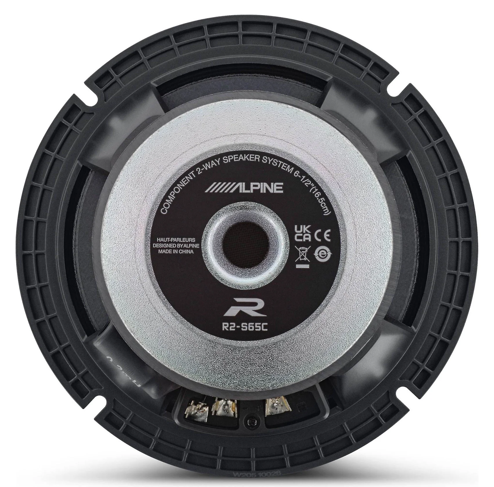 Pair Alpine R2-S65C 6.5″ 2-Way Car Audio Component Speakers High-Resolution