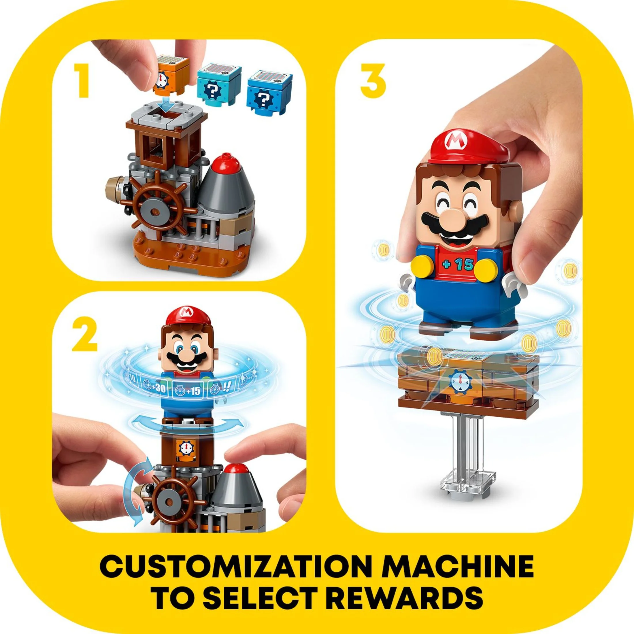 LEGO Super Mario Master Your Adventure Maker Set 71380 Building Kit; Collectible Gift Toy Playset for Creative Kids (366 Pieces)