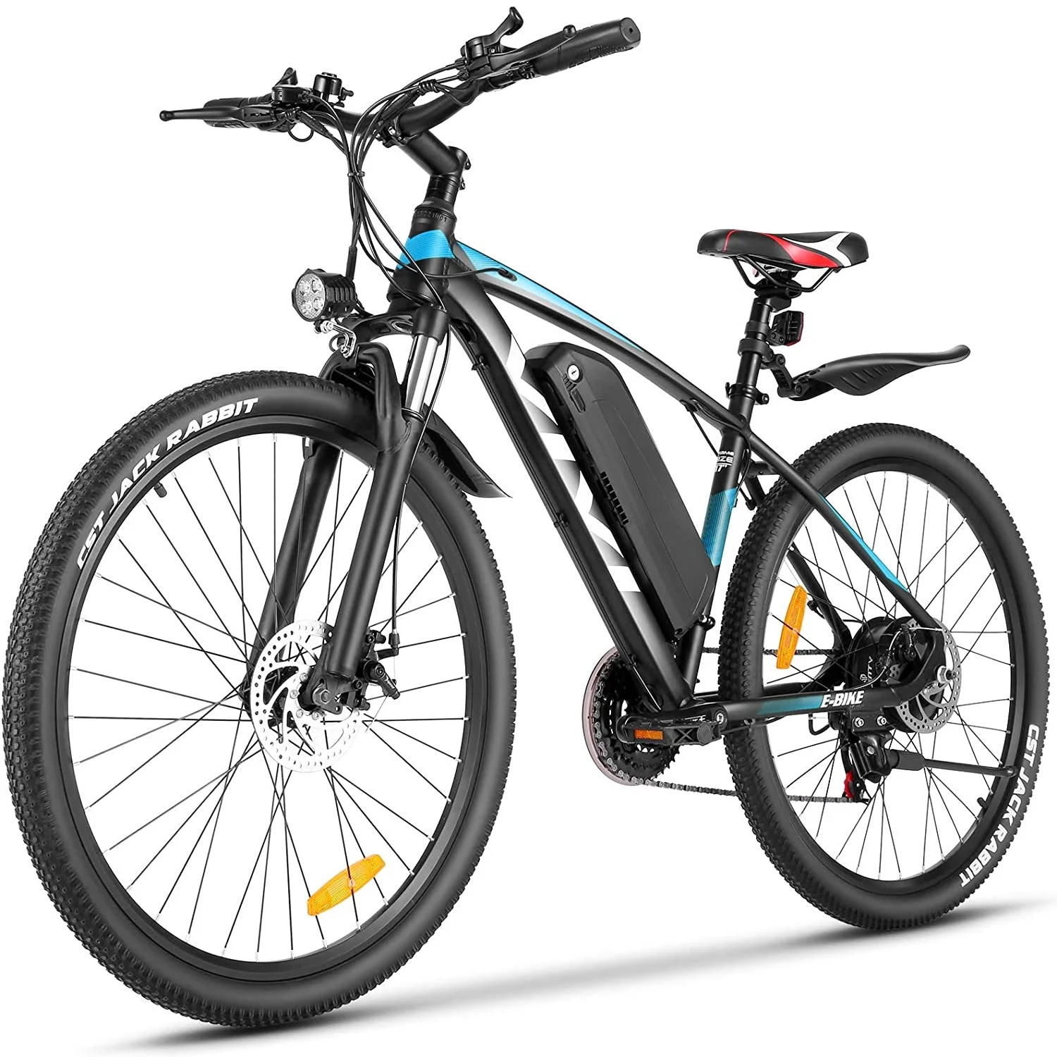 Vivi Electric Bike for Adults 27.5″ Electric Mountain Bike 500W High-Step Electric Bike 21 Speed Adult Commuter Bike 20MPH & 50Miles with Cruise Control