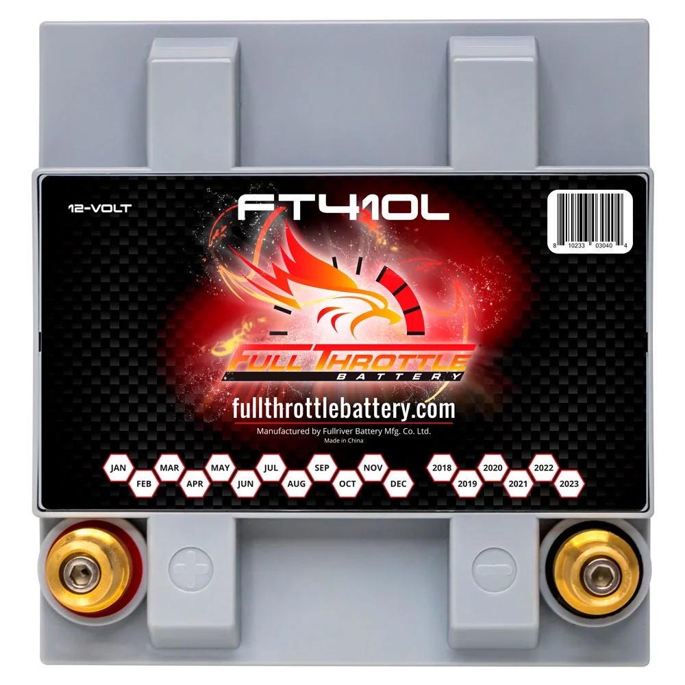 Full Throttle FT410L Group BTX30L AGM Battery