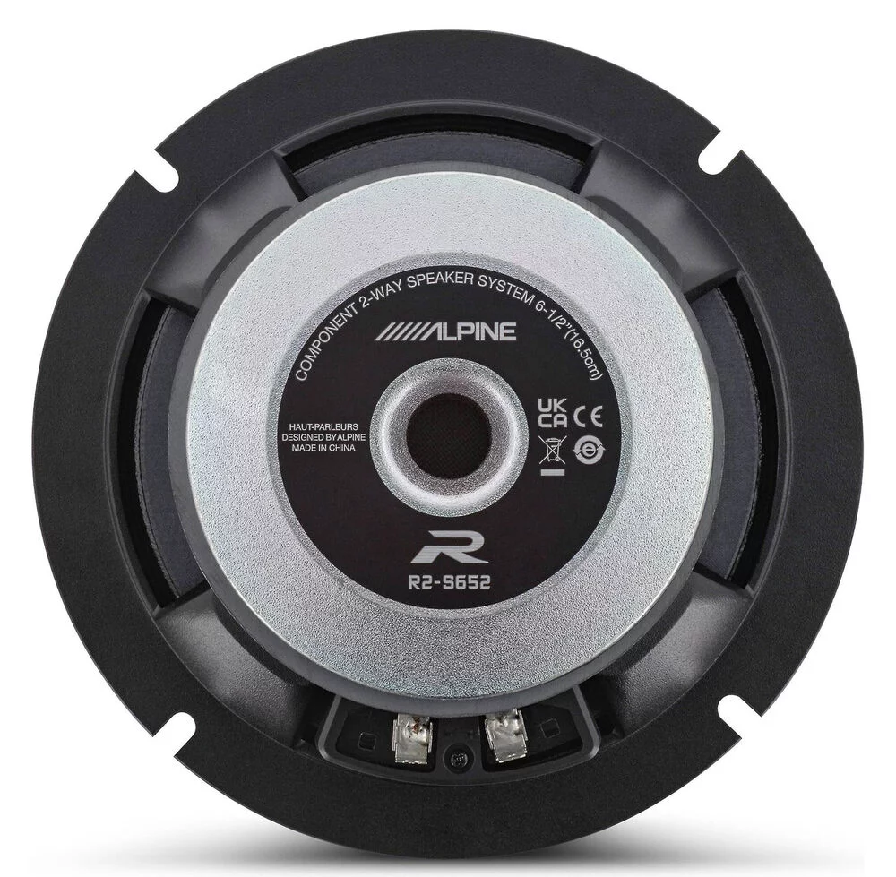 Alpine R-Series R2-S652 6.5″ 300 Watts Component Car Audio SpeakerAlpine R-Series R2-S652 6.5″ 300 Watts Component Car Audio Speaker