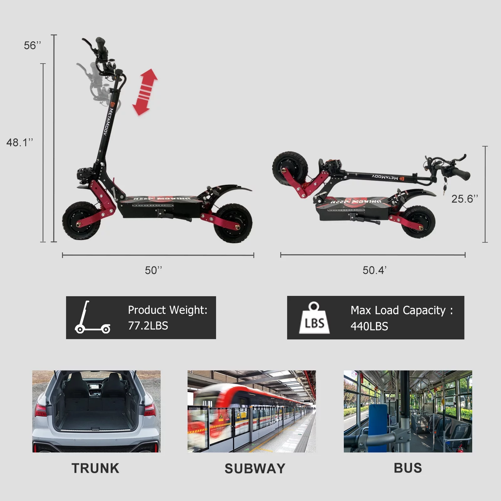 ZonDoo ZO01  Electric Scooter Adults, 40 mph 46Miles Long Range,  2400W Dual Motor  Electric Scooter with Seat for Adults