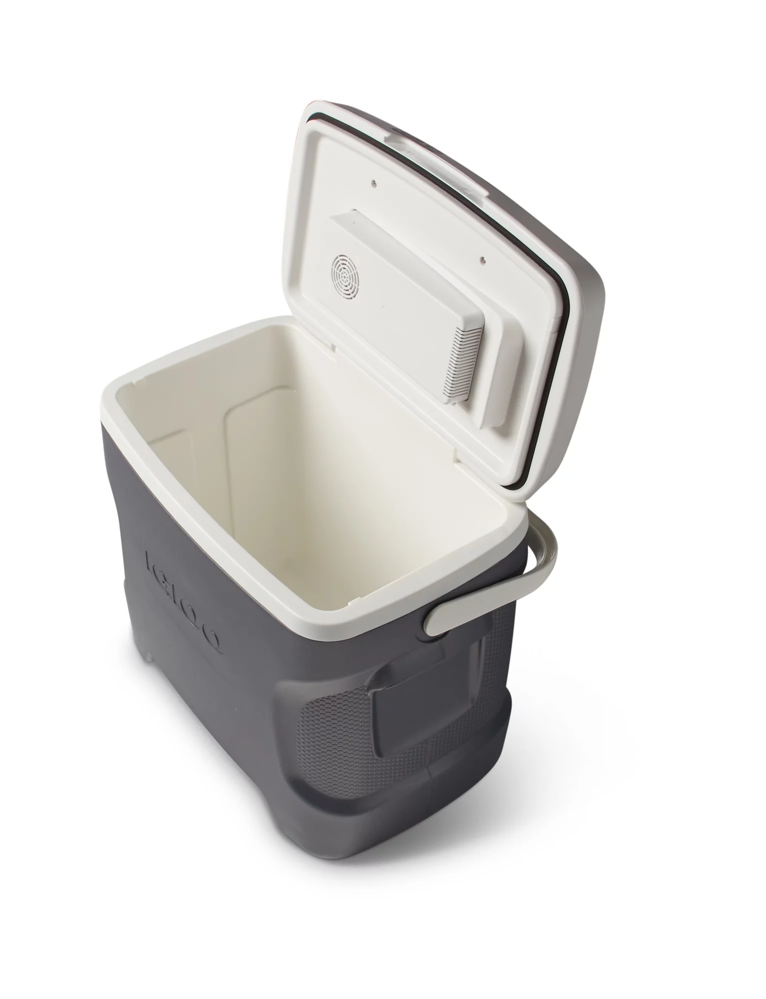 Igloo 28 qt. Thermoelectric Cooler – Gray with Hot/Cold Function