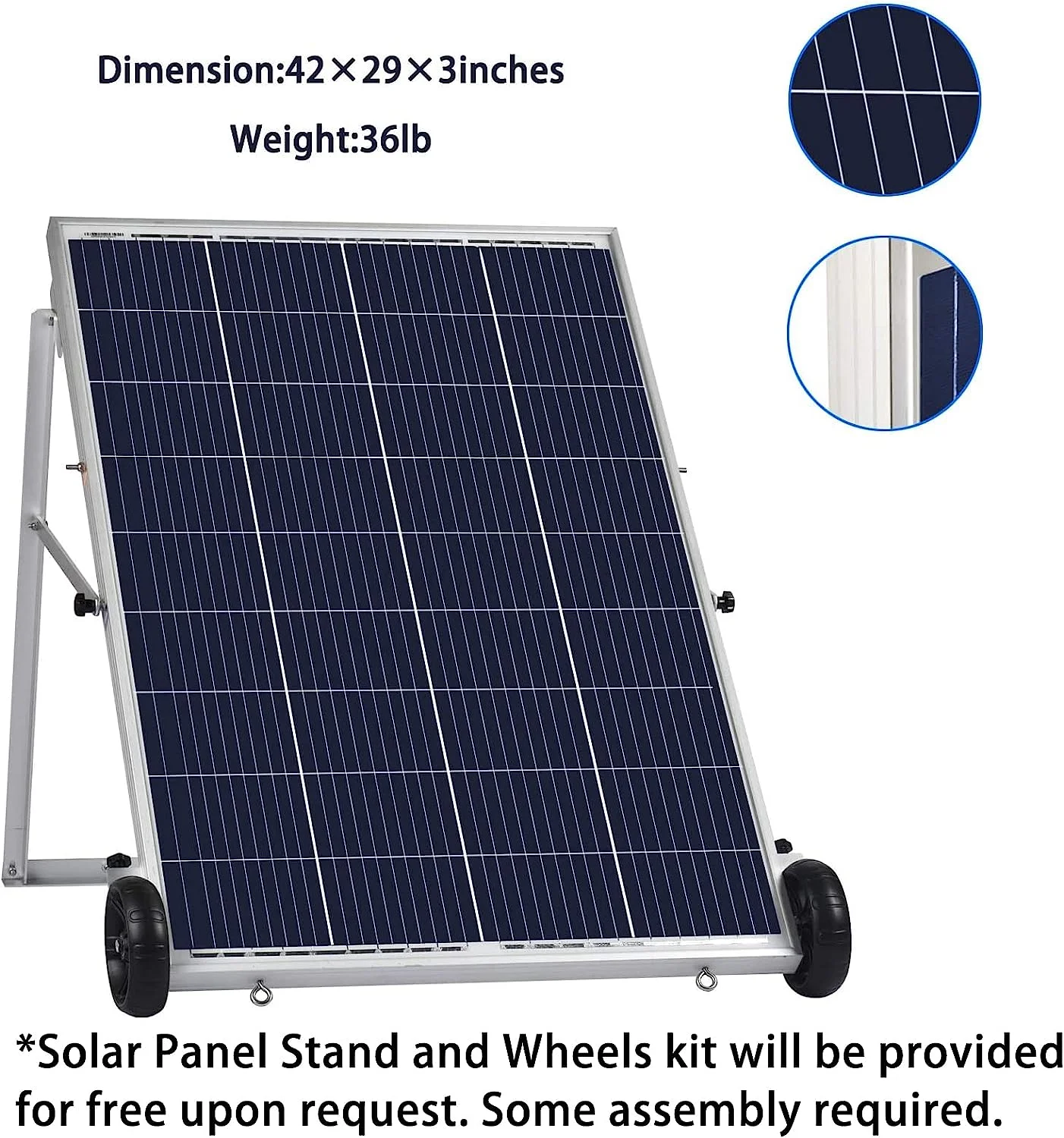 Nature’s Generator HKNGAUWE GoldWE System Generator w/Solar Panel & Wind Turbine