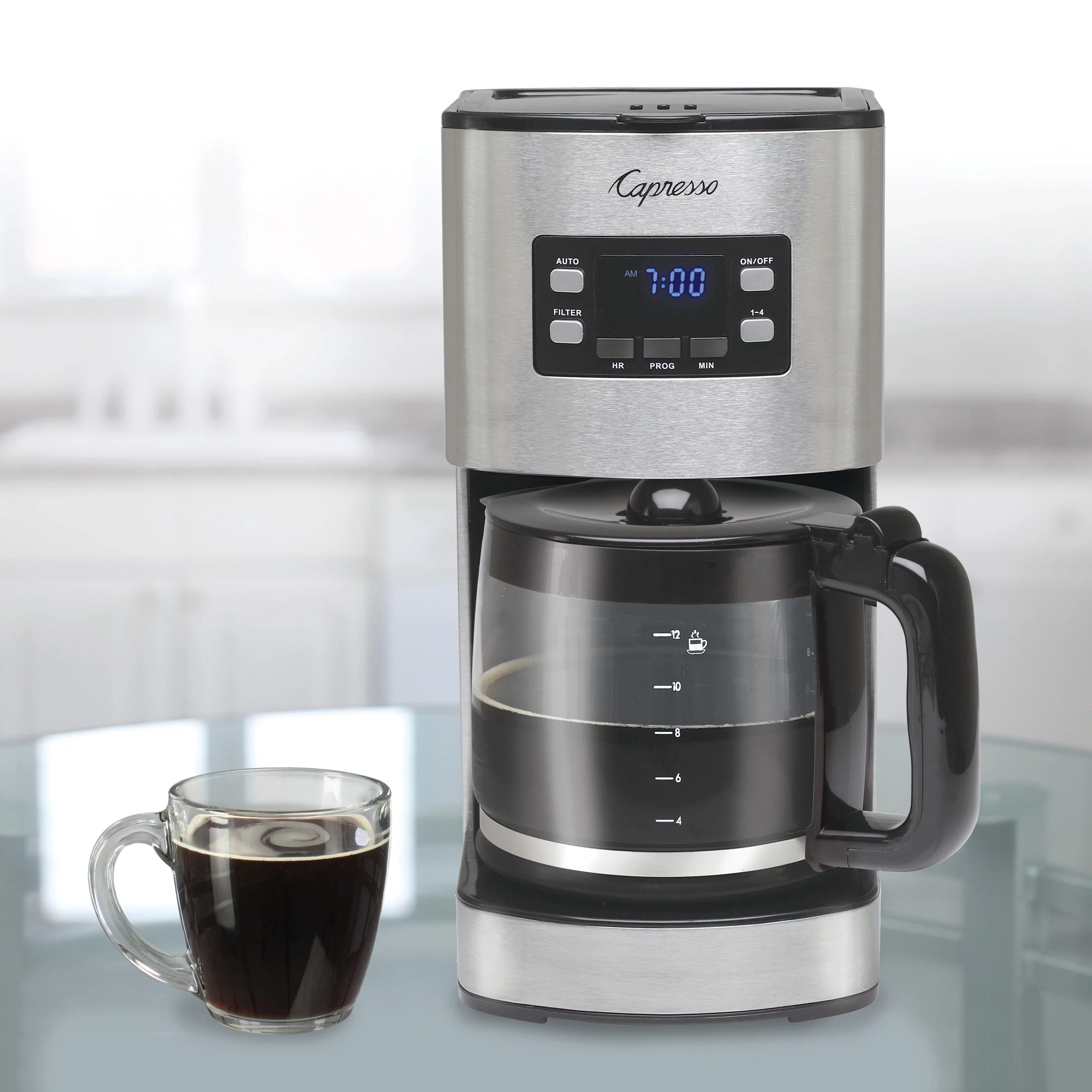 Capresso SG300 Stainless Steel Coffee Maker