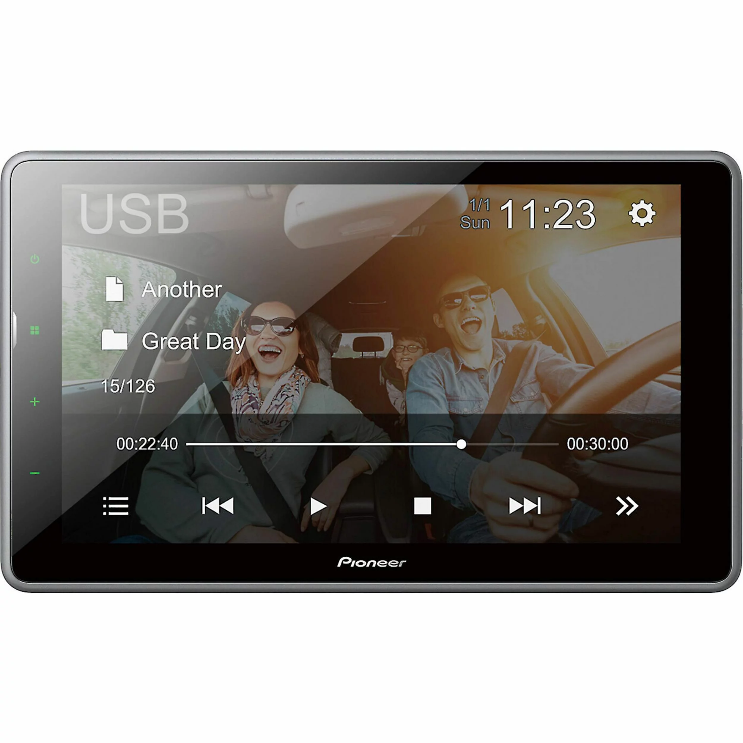 Pioneer DMH-T450EX 9 – inch Double DIN with Floating Touch Screen