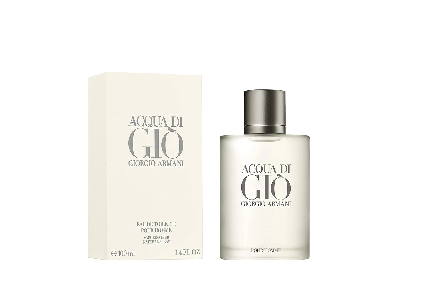 Giorgio Armani Acqua Di Gio Eau De Toilette, Cologne for Men, 3.4 oz