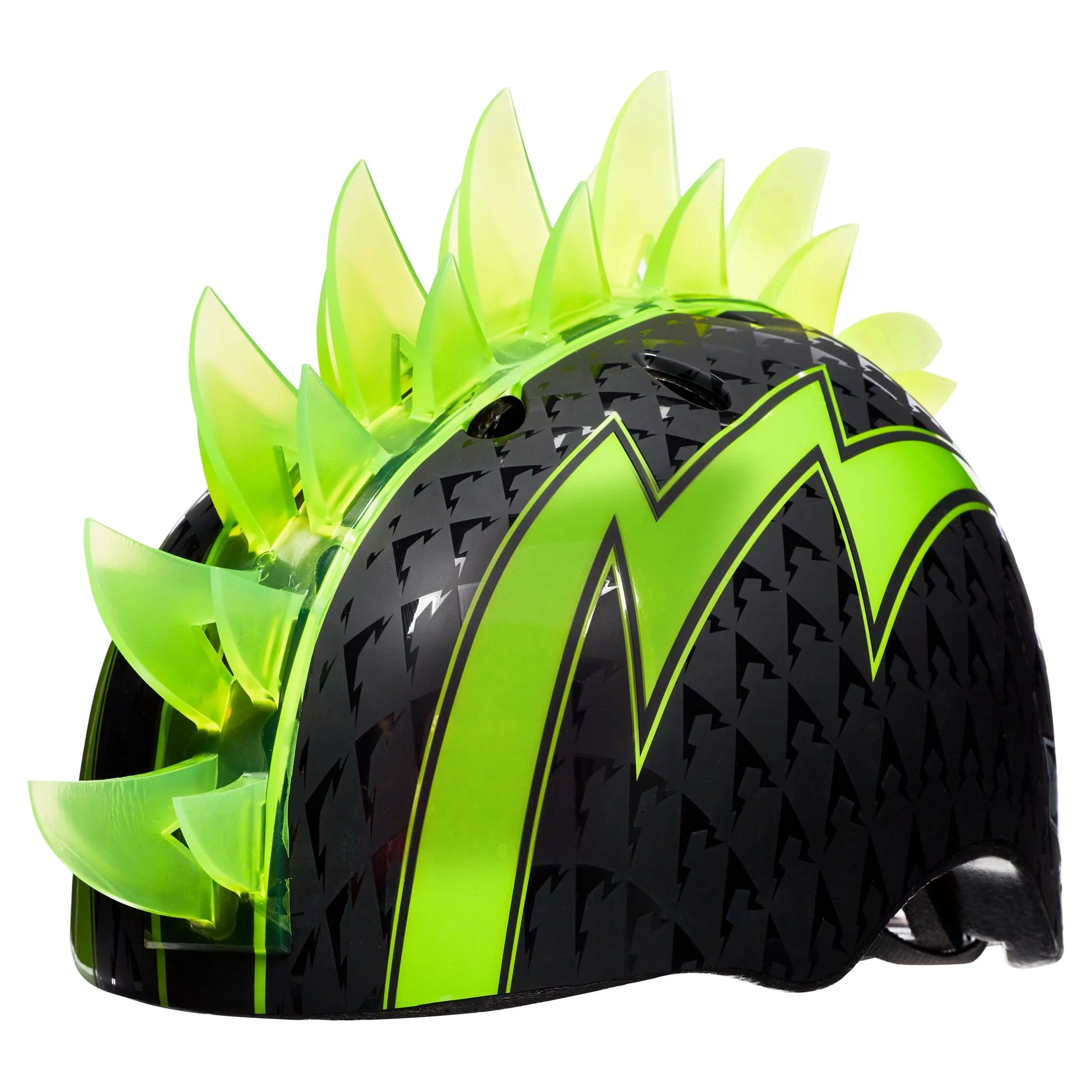 Raskullz Bolt LED Green Bike Helmet, Child 5+ (50-54cm)