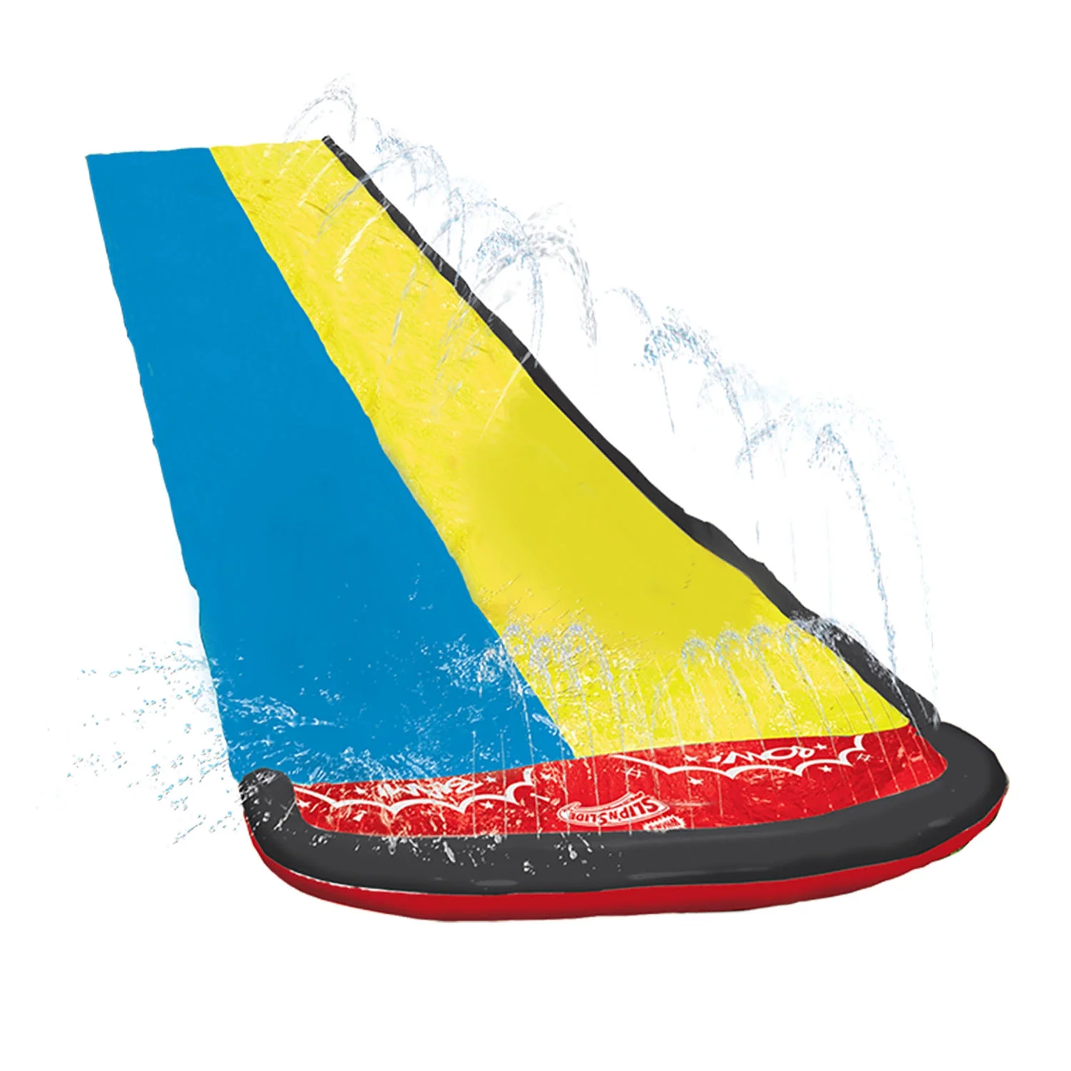 WHAM-O Slip ‘N Slide Wave Rider Double Water Slide – 16 ft Long with 2 Boogie Boards