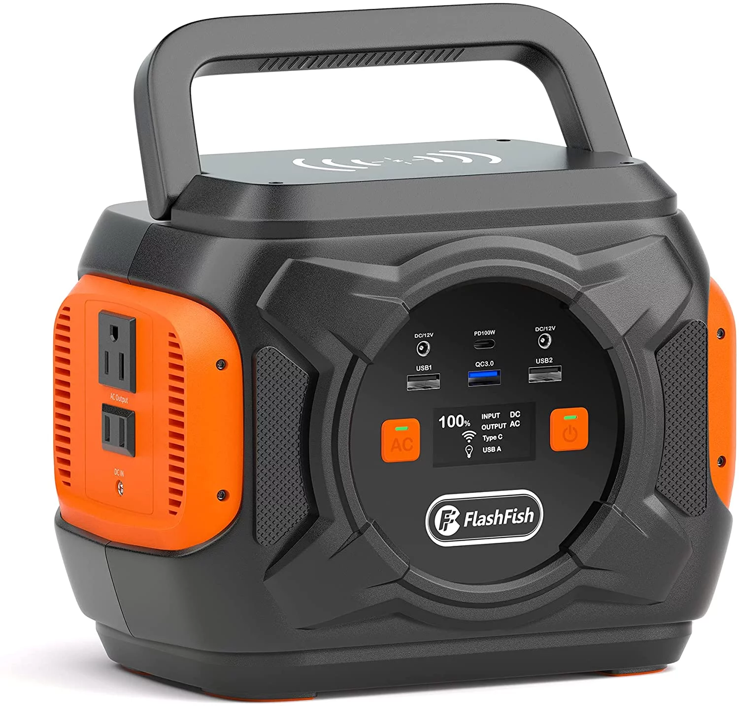 Flashfish 320 Watt Portable Power Station, 292Wh Power Generator, Emergency Power Supply