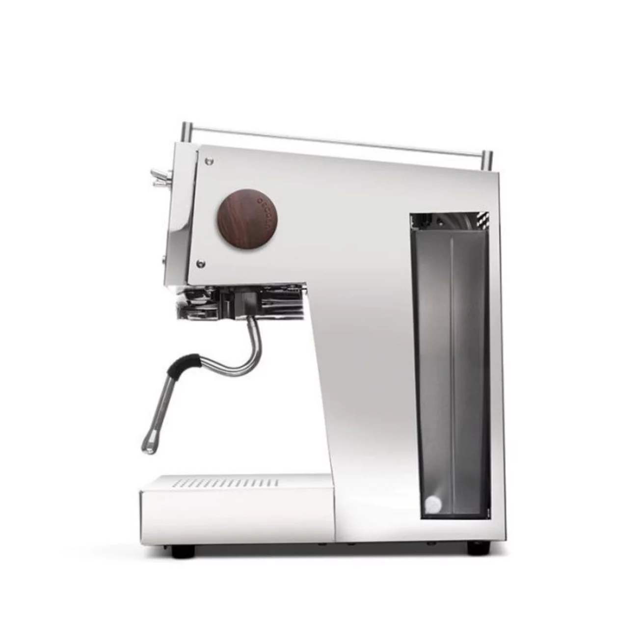 Ascaso Steel Duo Espresso Machine – Black and Walnut