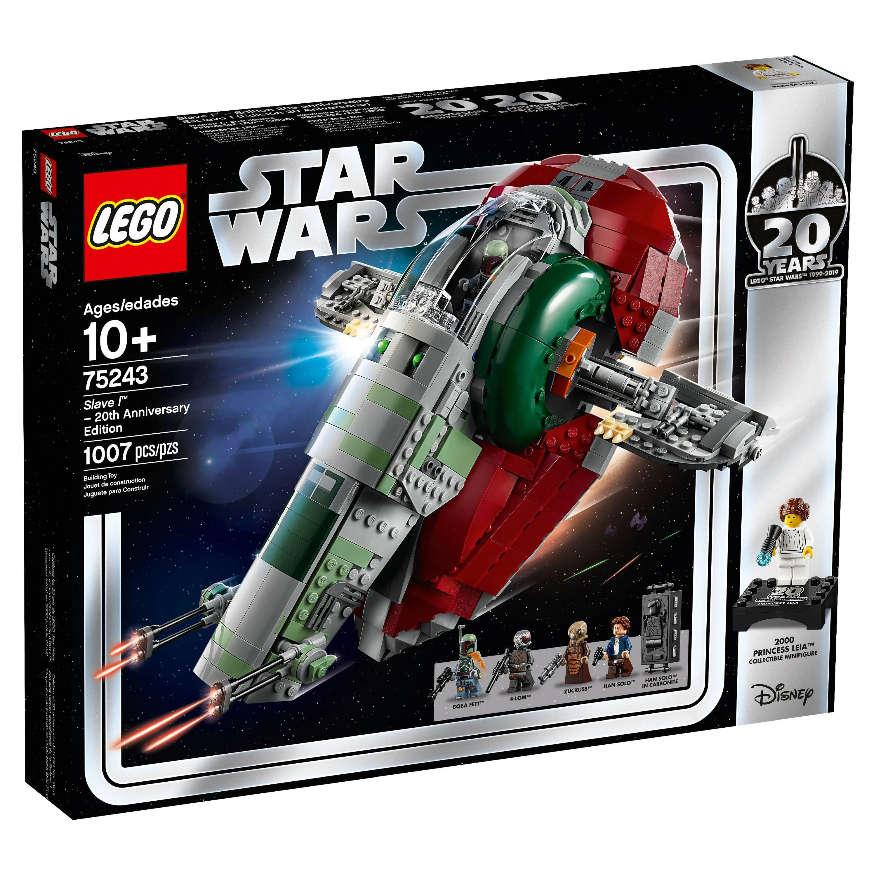 LEGO 75243 Star Wars Slave 20th Anniversary Collector Edition Collectible Model Building Kit