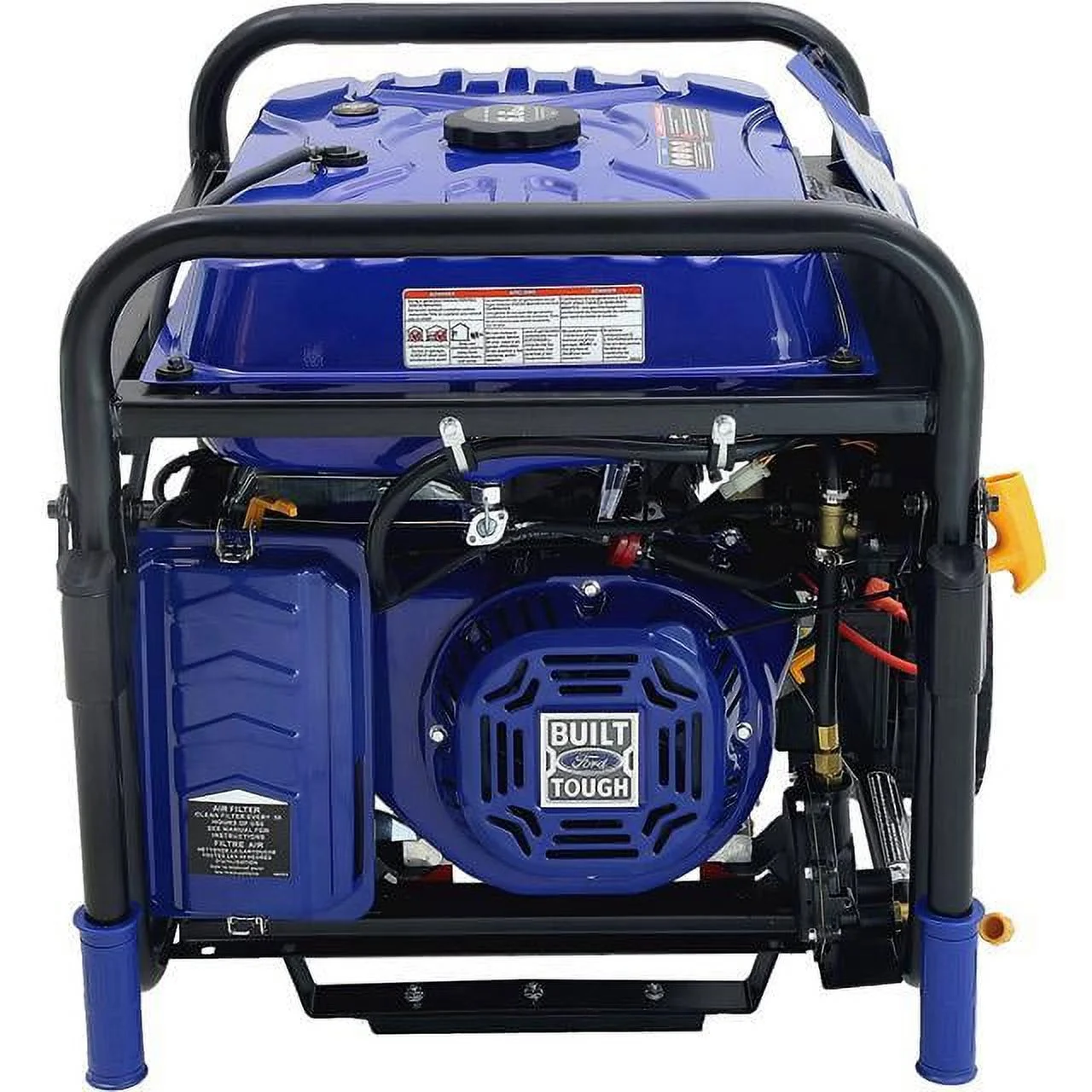 Ford, 11050W Dual Fuel Portable Switch & Go Technology and Electric Start FG11050PBE-A Generator, Blue