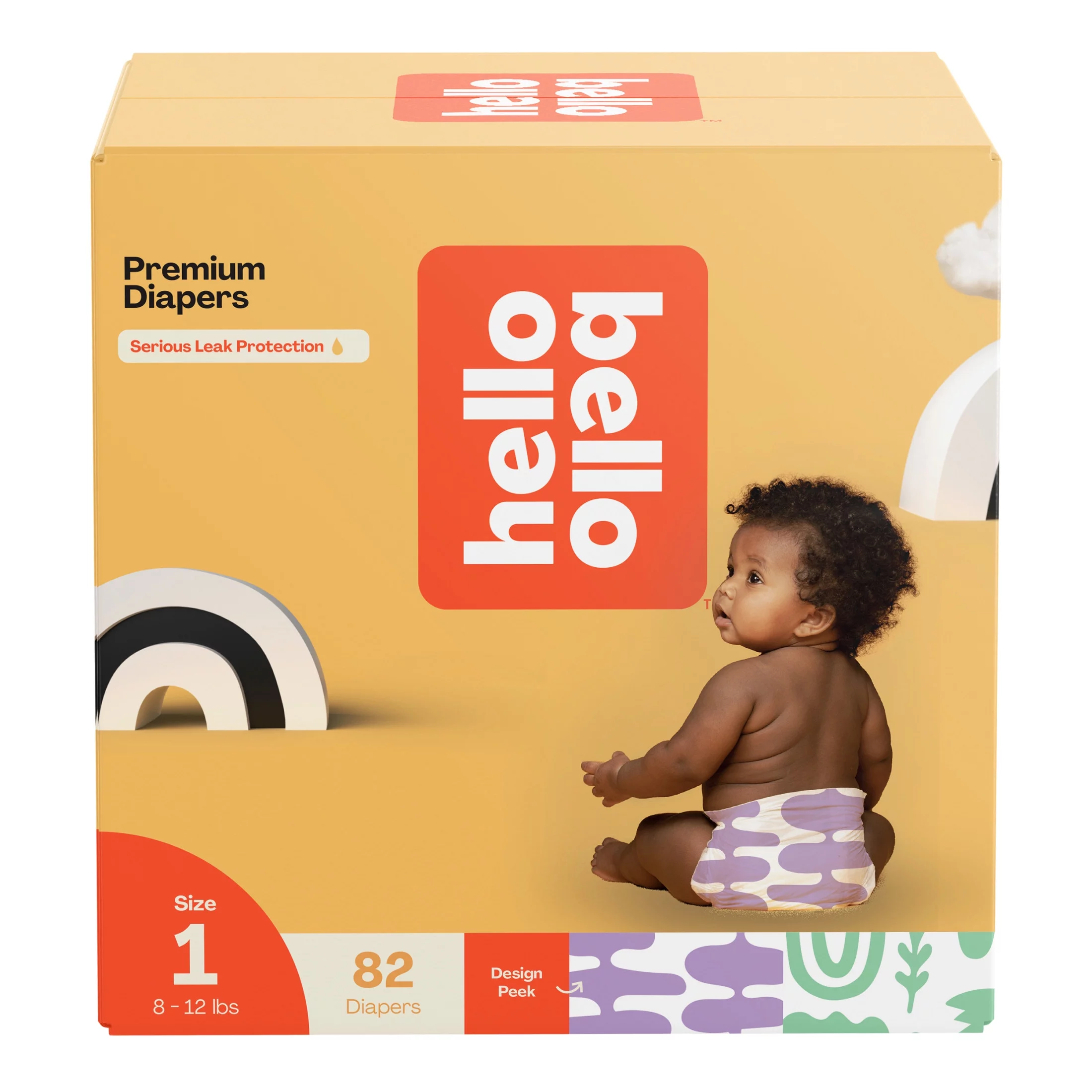 Hello Bello Premium Baby Diapers, Infant Size 1, 82 Count (Select for More Options)