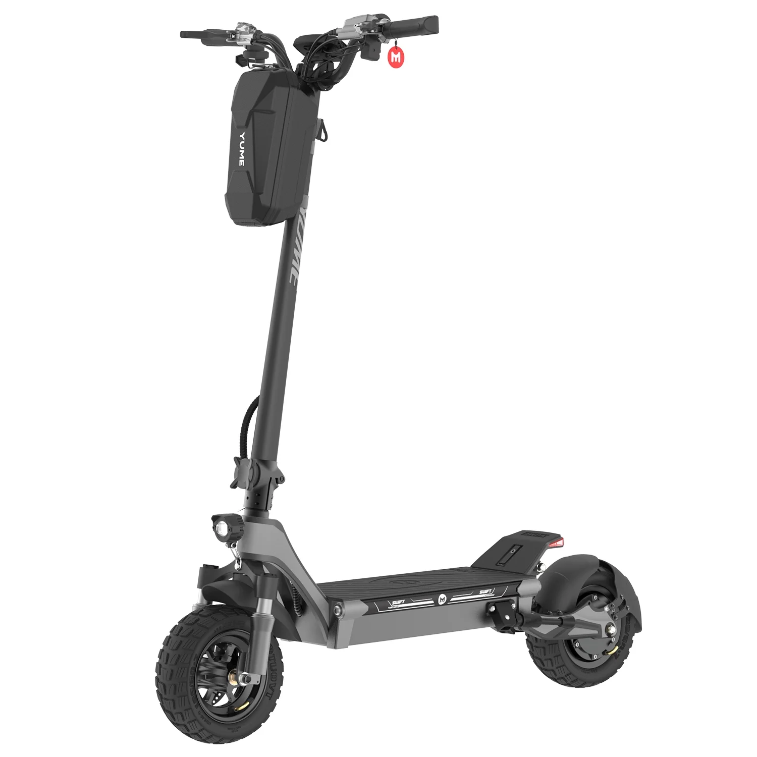 M YUME SCOOTER Swift Electric Scooter 32MPH 1200W Portable Folding Electric Scooter for Adults 37 Miles Range