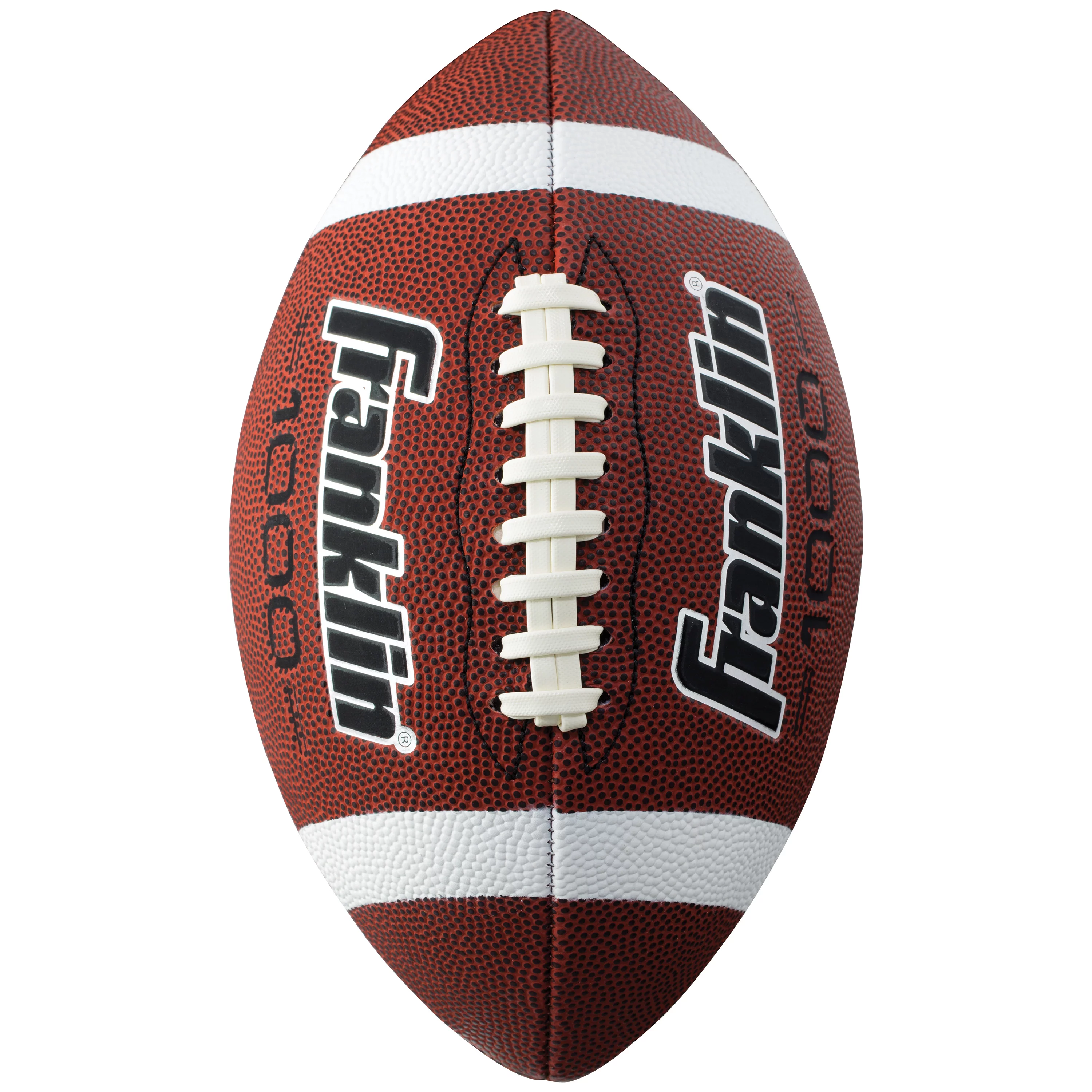 Franklin Sports Junior Footballs Team Pack – 12 Grip Rite Kids Footballs and Pump