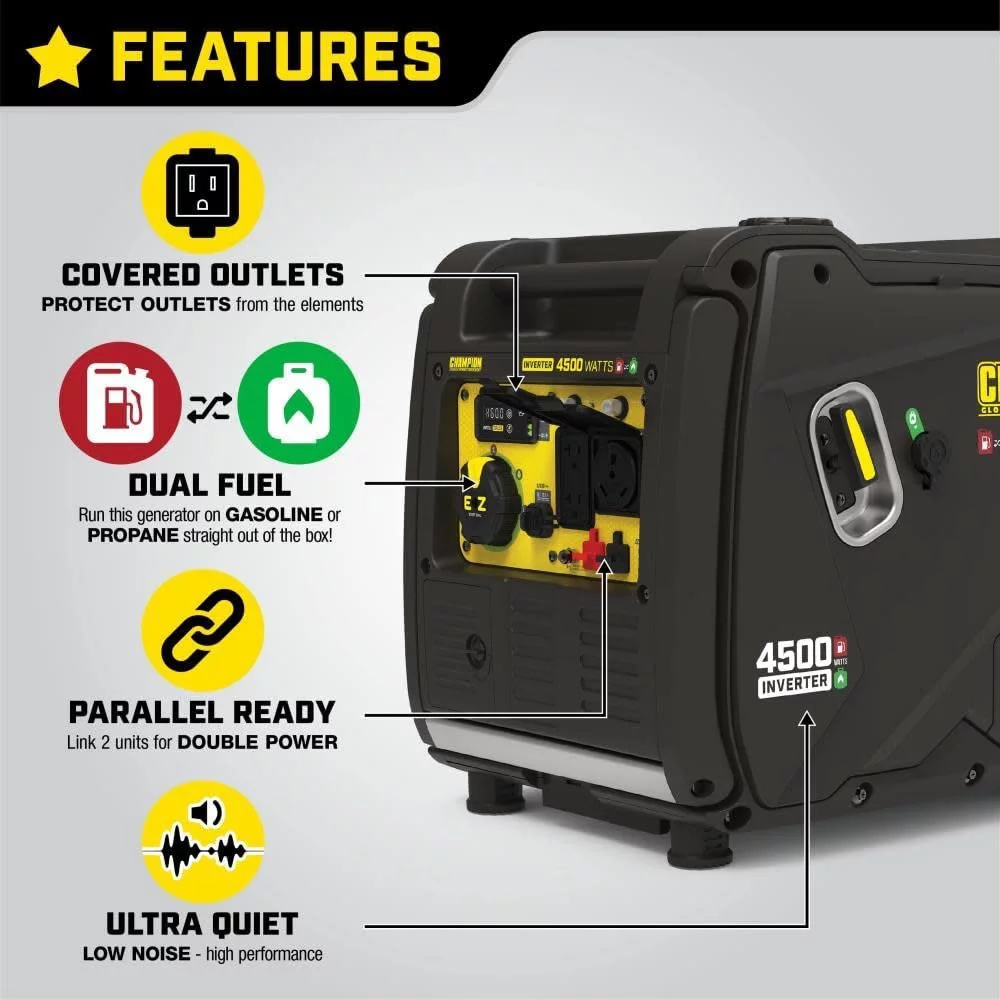 4500-Watt Dual Fuel Inverter